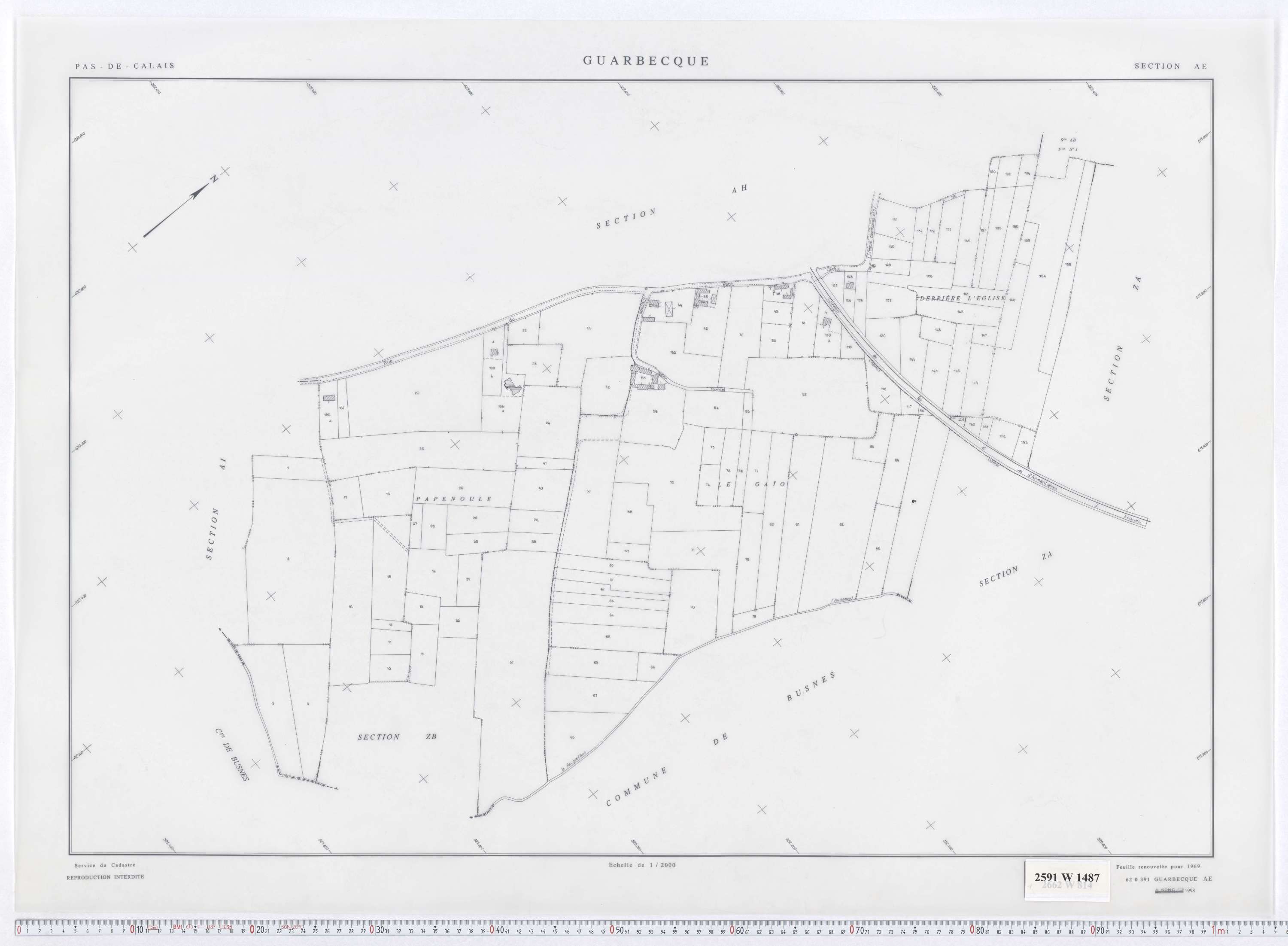 Guarbecque - Section AE.