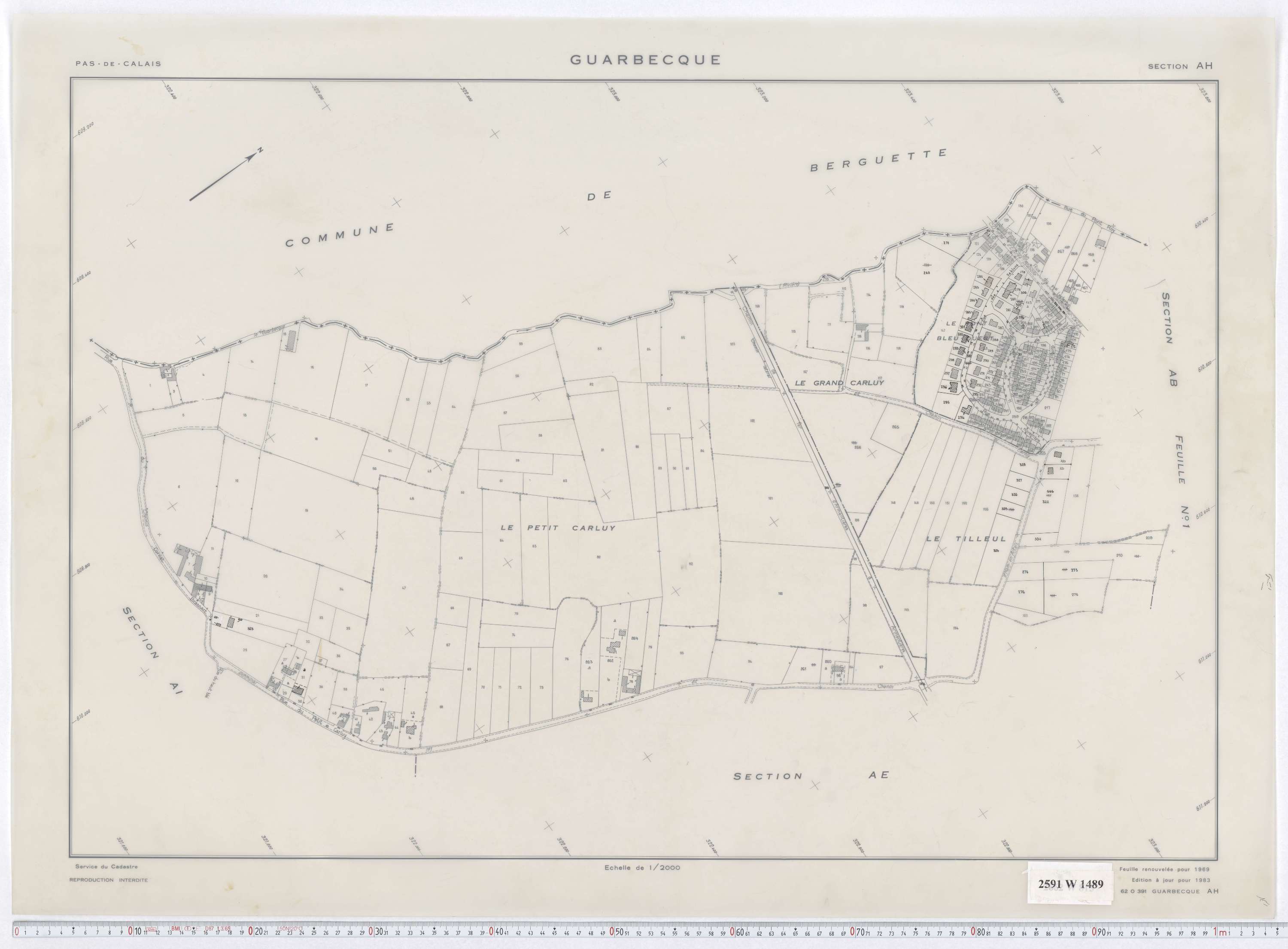Guarbecque - Section AH.