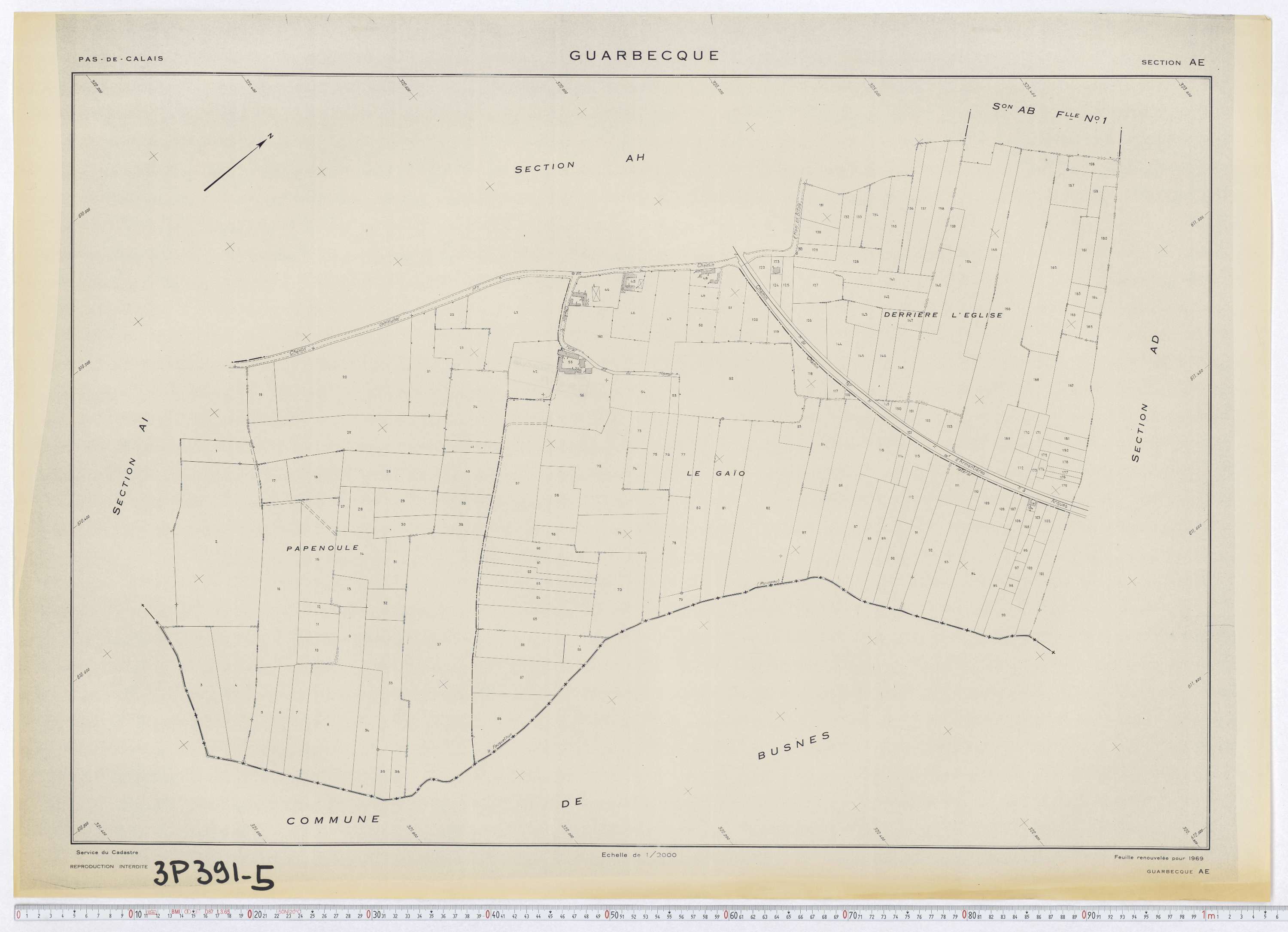 Guarbecque - Section AE.