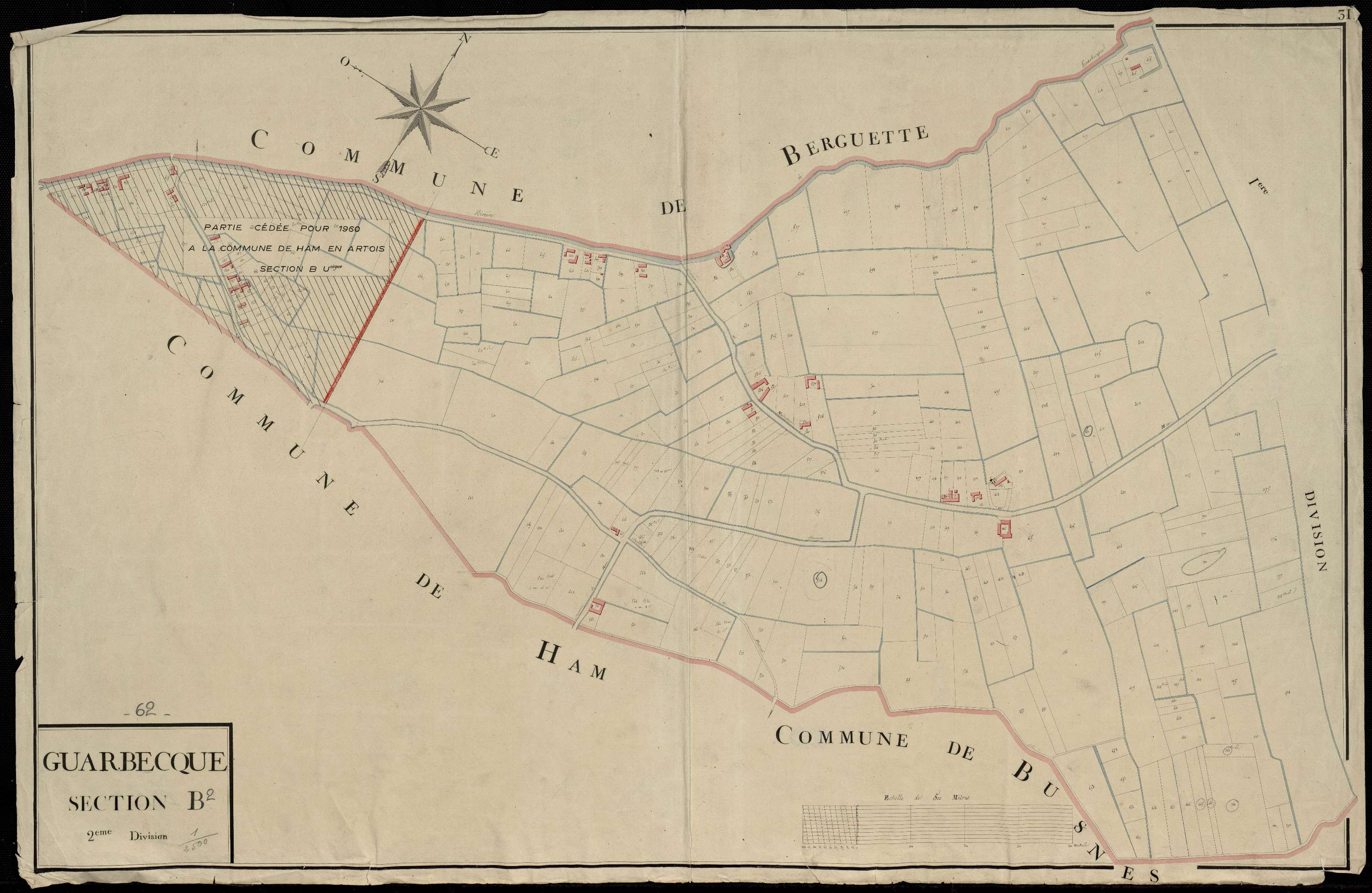 Guarbecque - Section B, 2e feuille