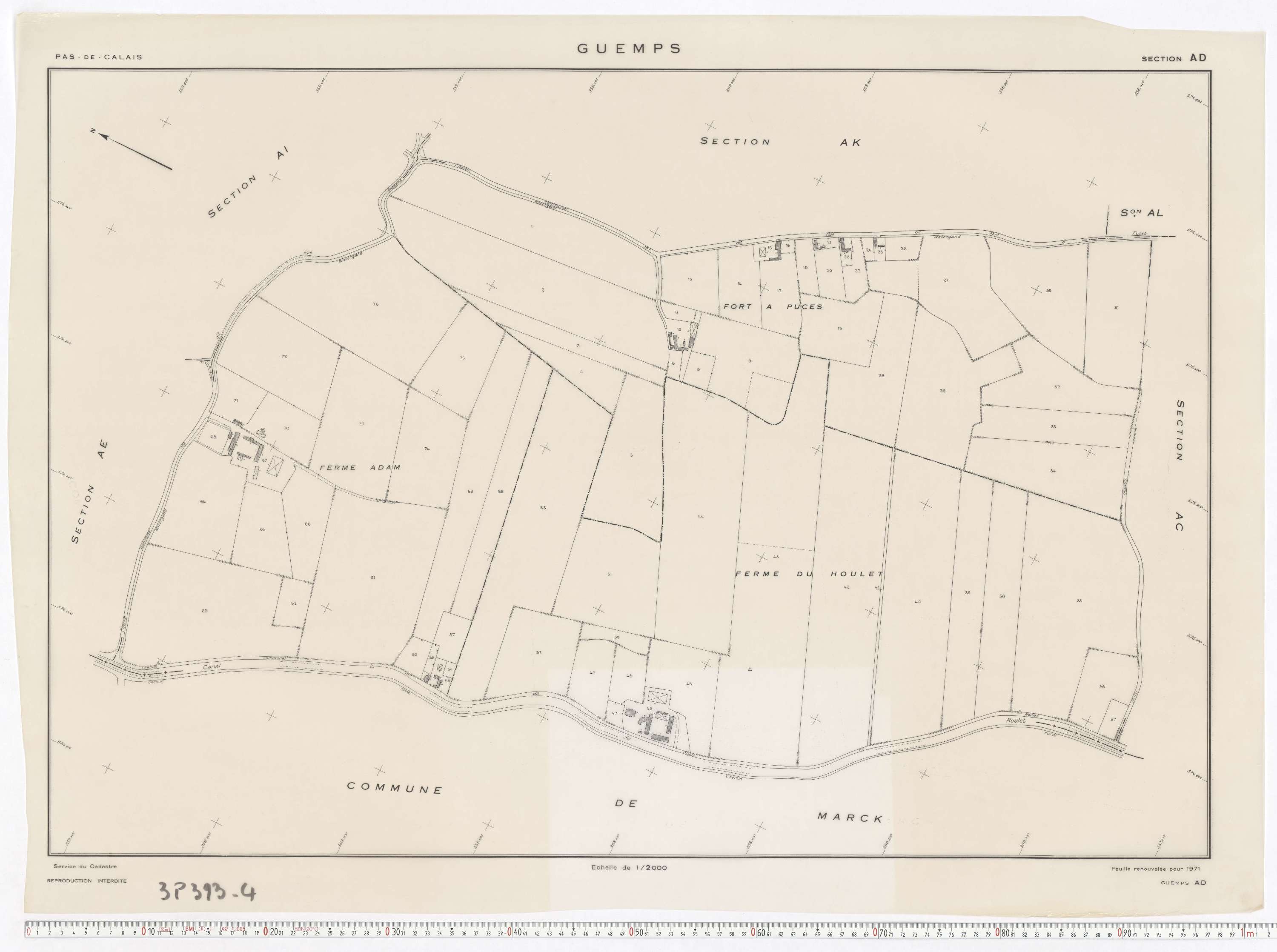Guemps - Section AD.