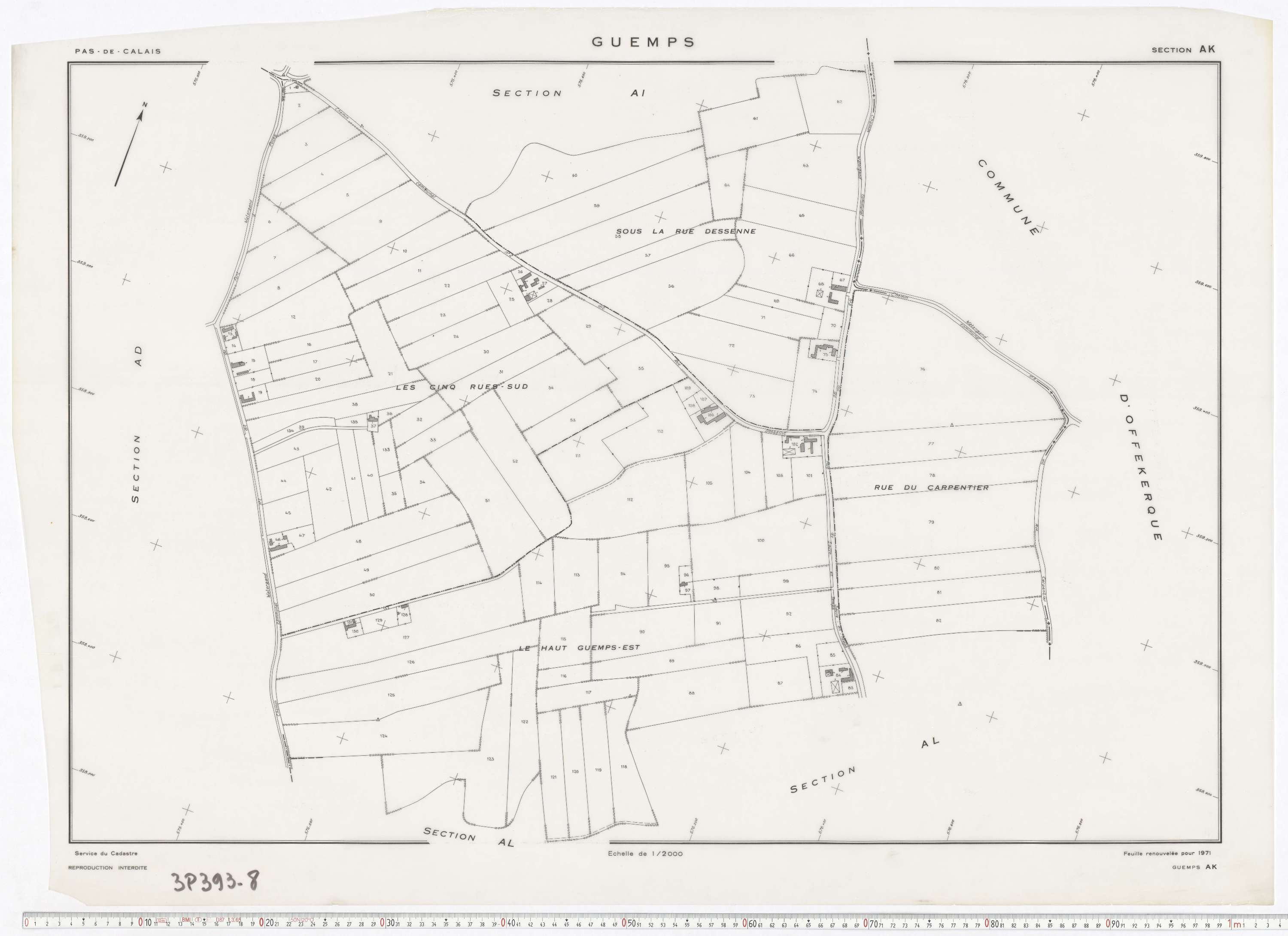 Guemps - Section AK.