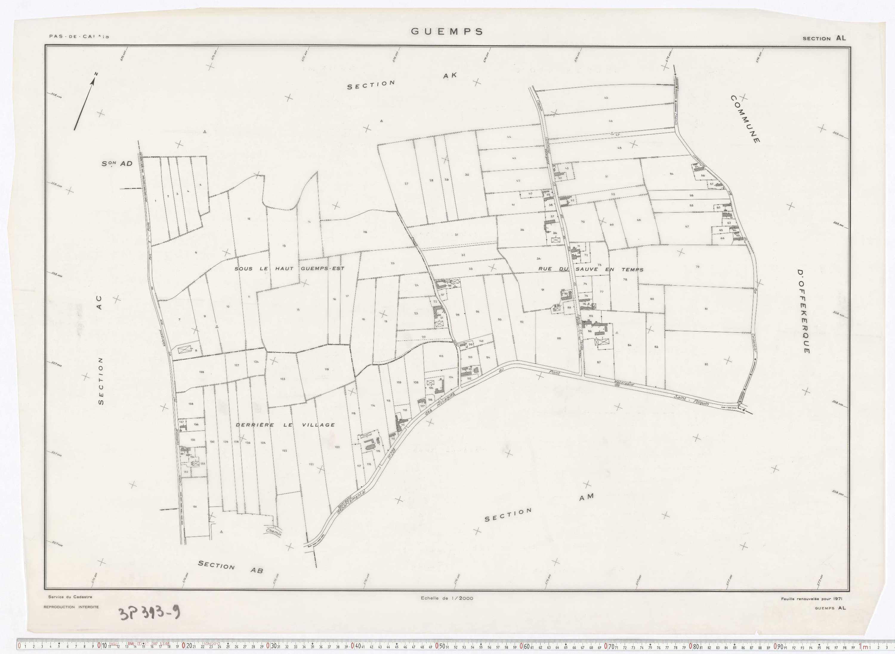Guemps - Section AL.