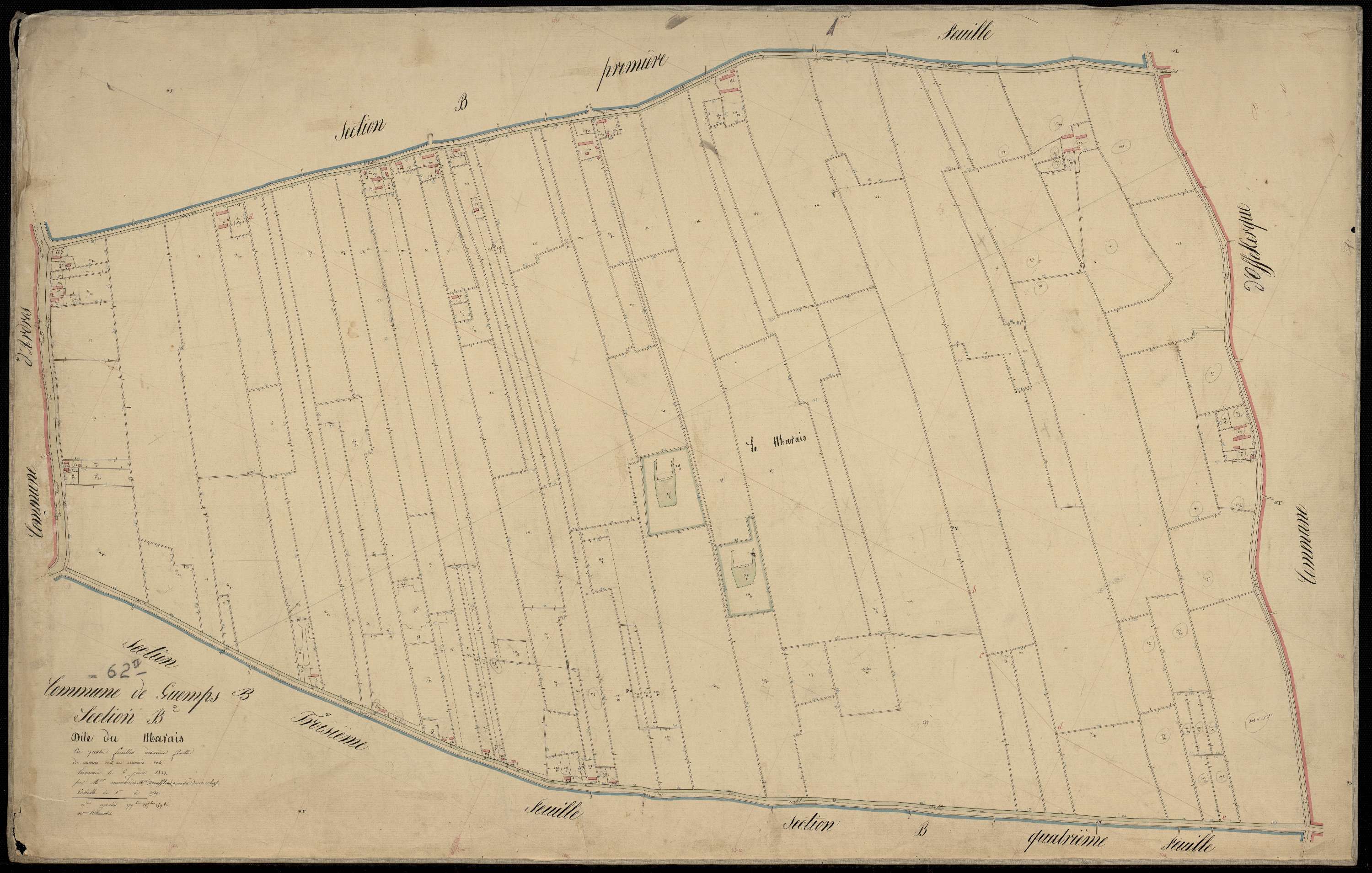 Guemps - Section B, 2e feuille