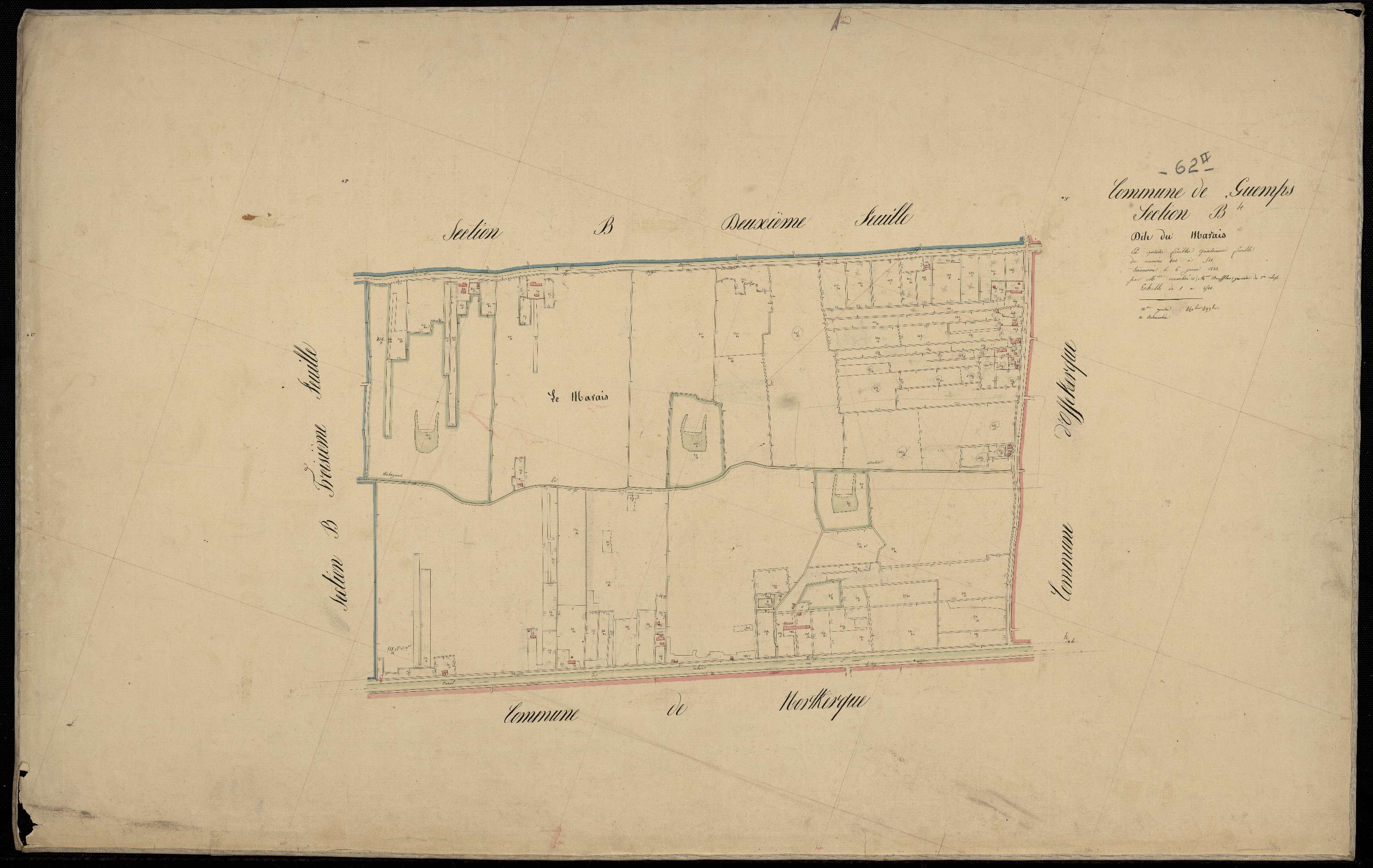 Guemps - Section B, 4e feuille