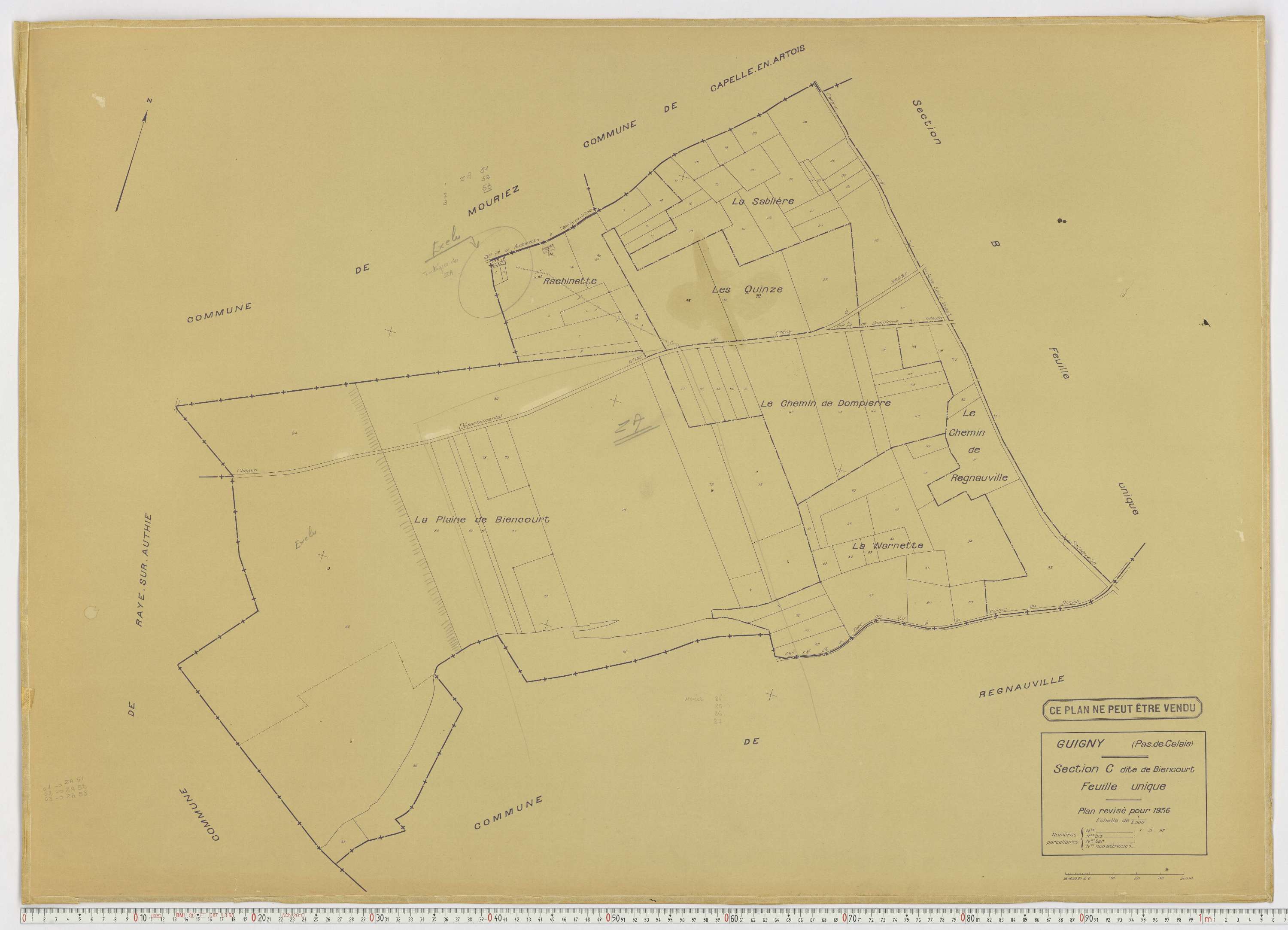 Guigny - Section C.