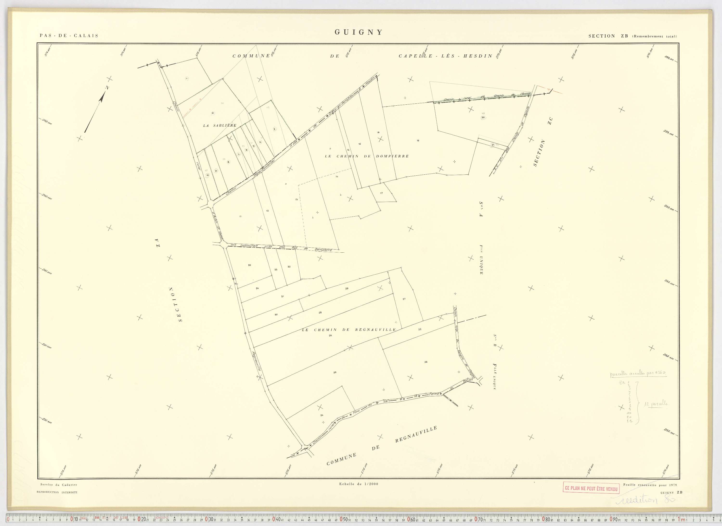 Guigny - Section ZB.