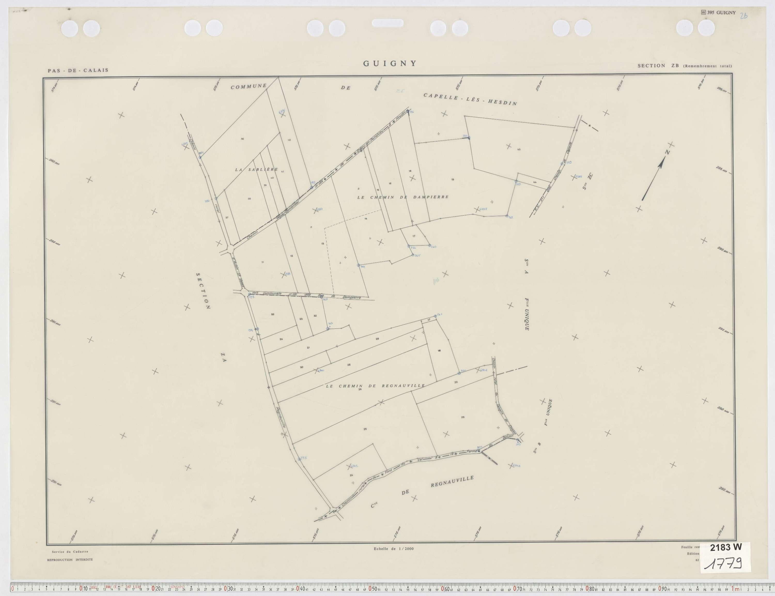 Guigny - Section ZB.