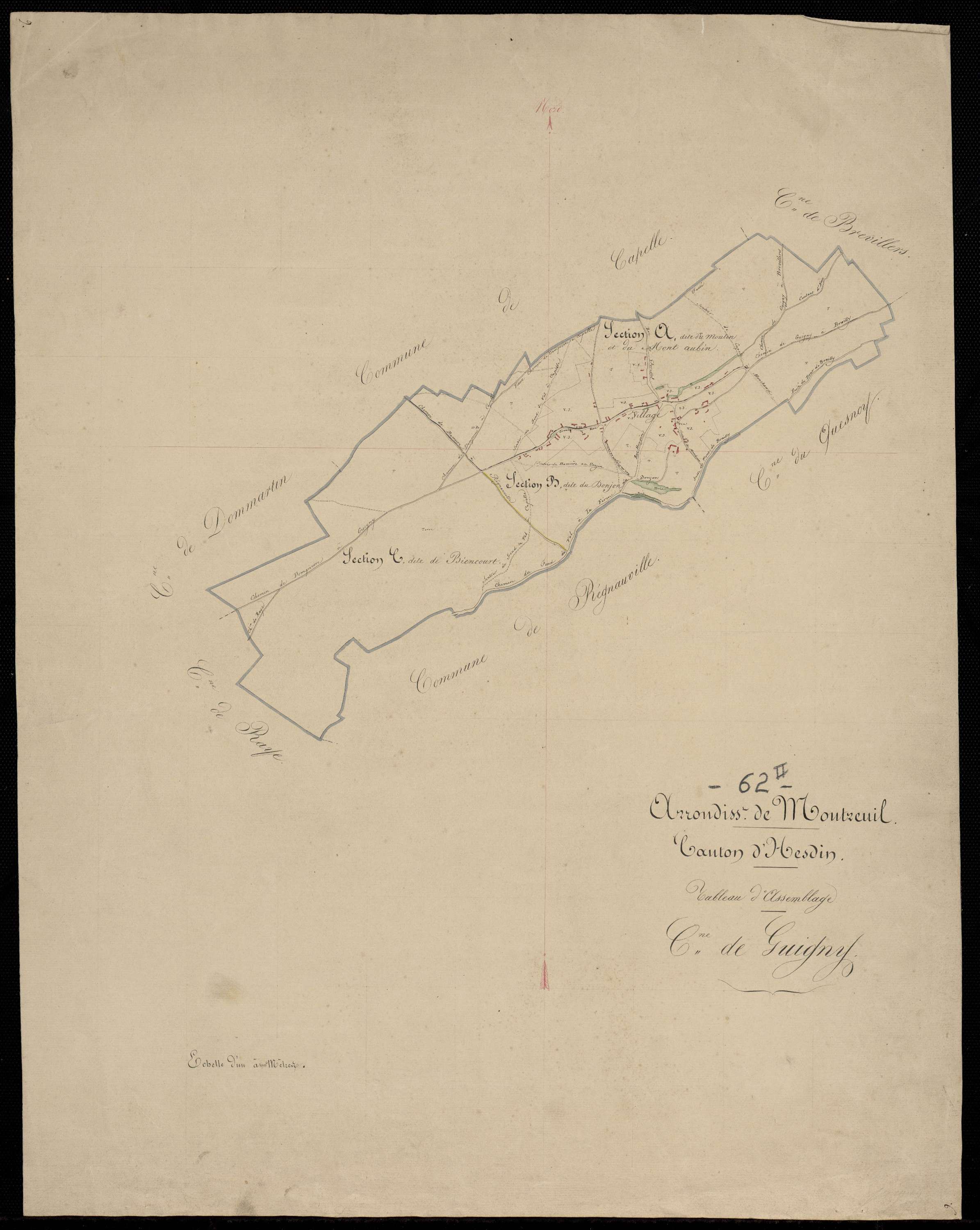 Guigny - Tableau d'assemblage