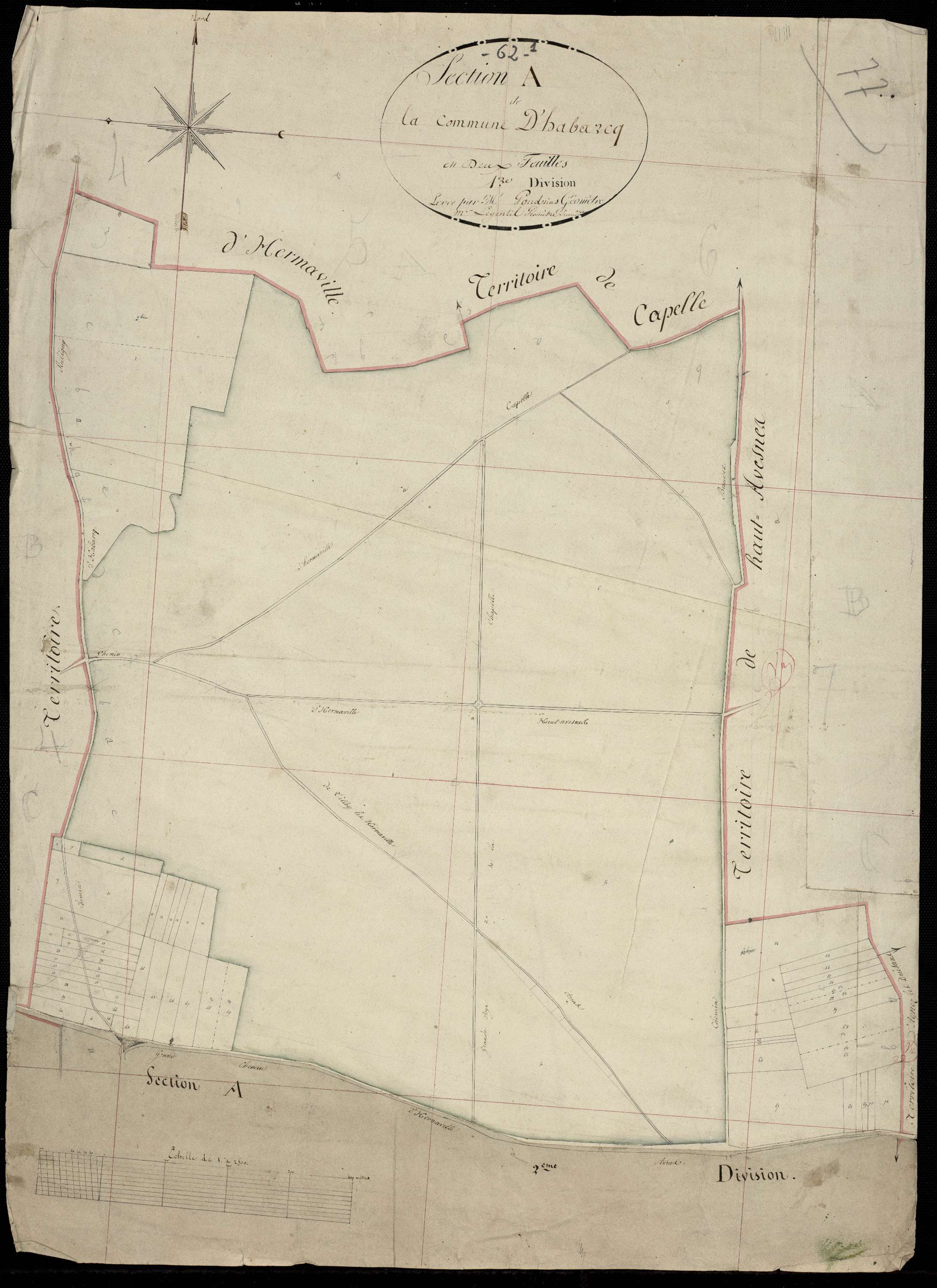 Habarcq - Section A, 1re feuille