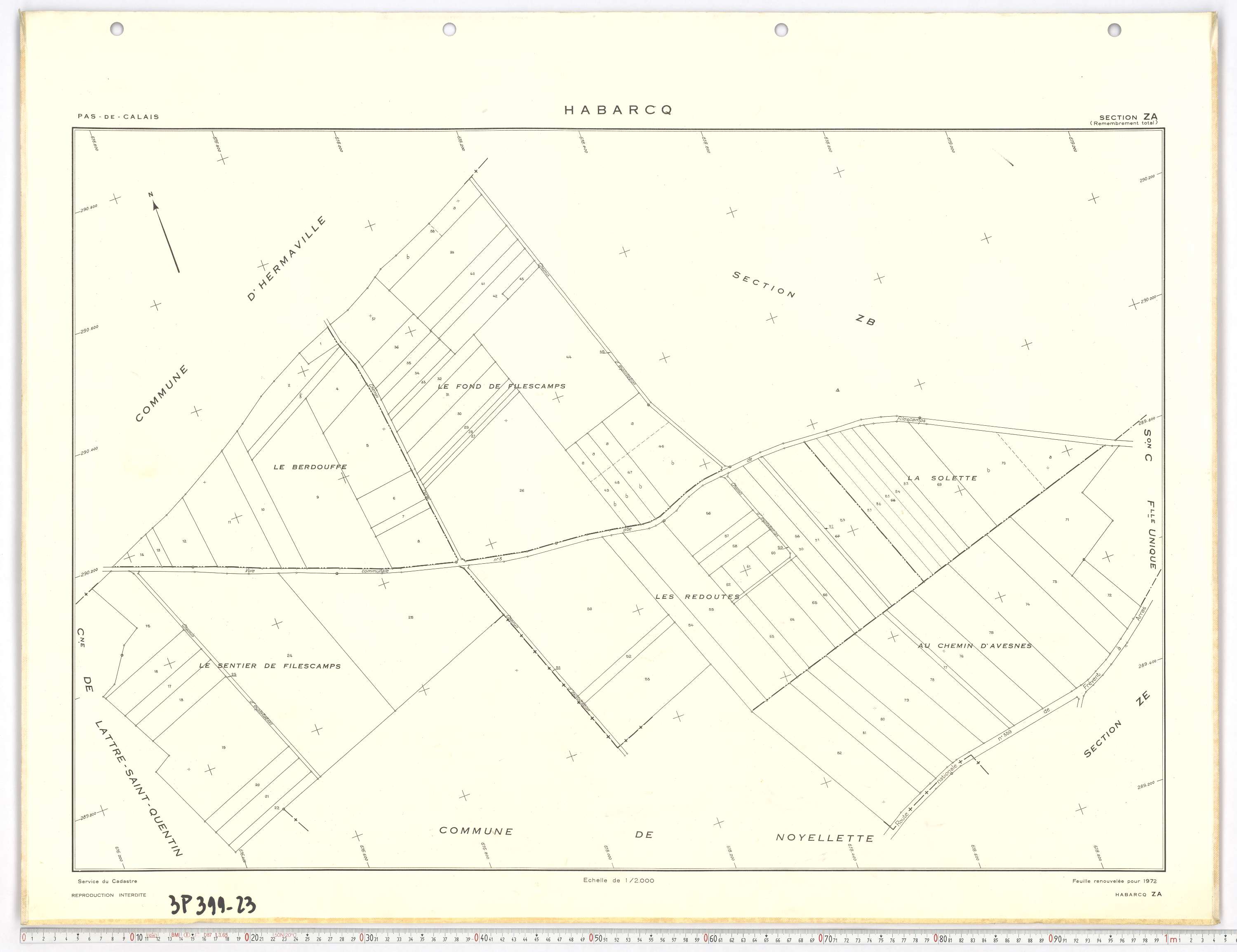 Habarcq - Section ZA.