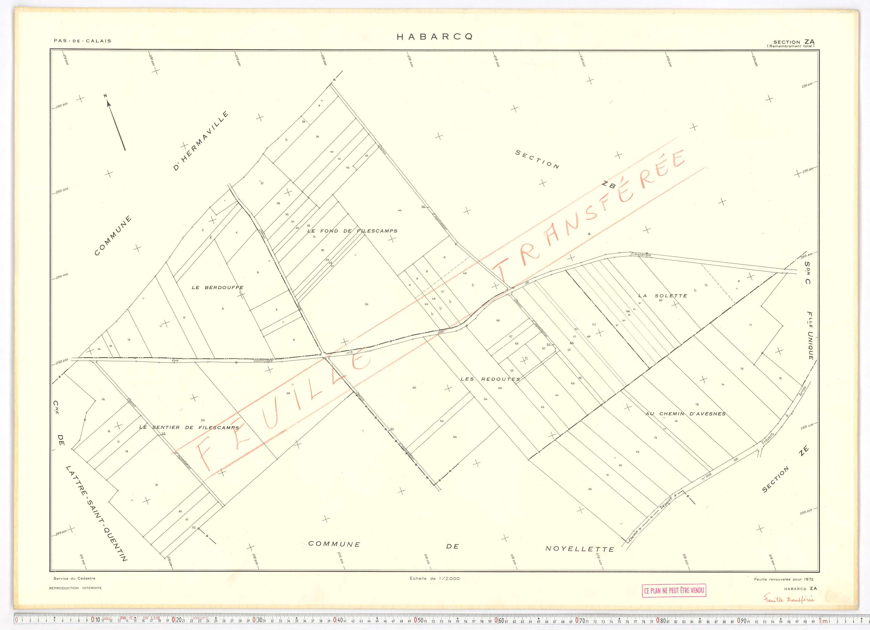Habarcq - Section ZA.