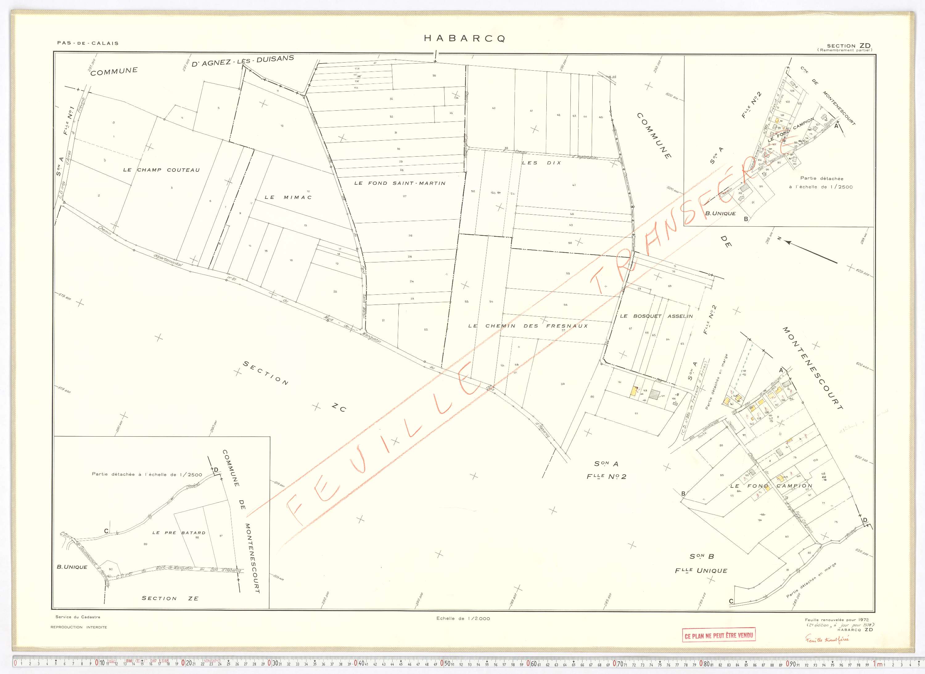 Habarcq - Section ZD.
