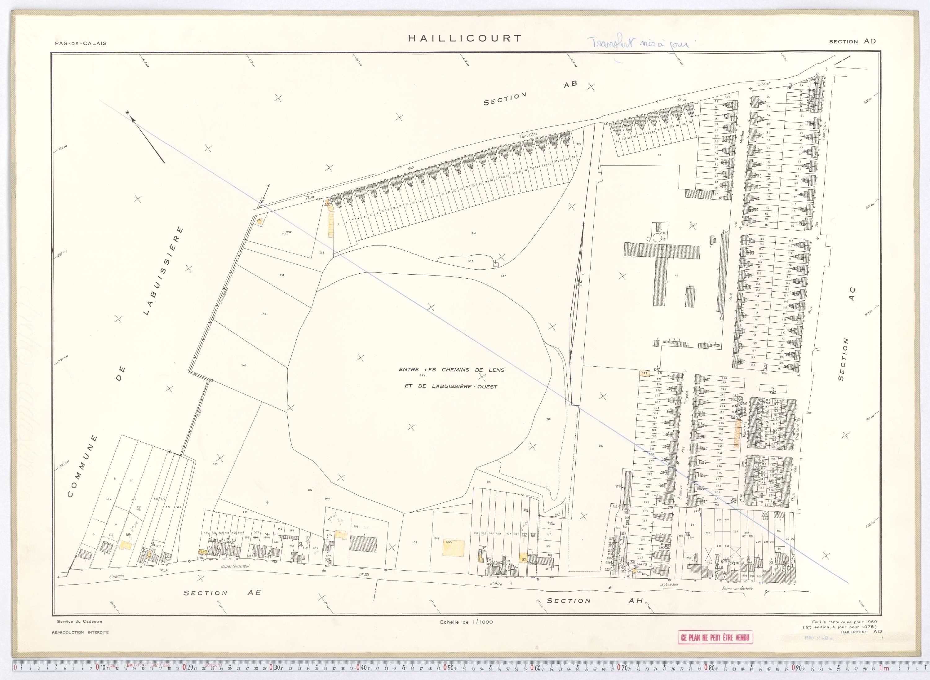 Haillicourt - Section AD.