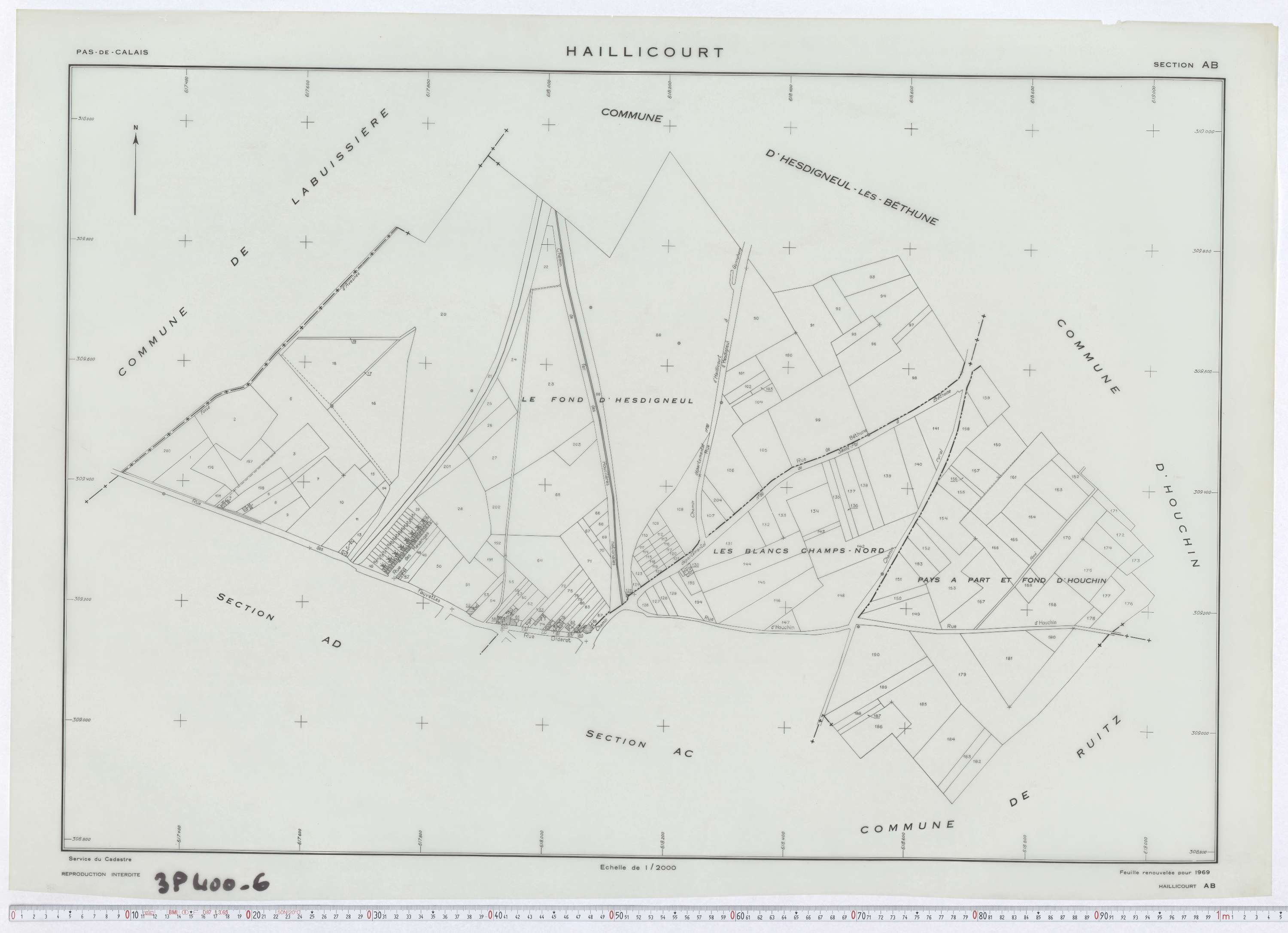Haillicourt - Section AB.