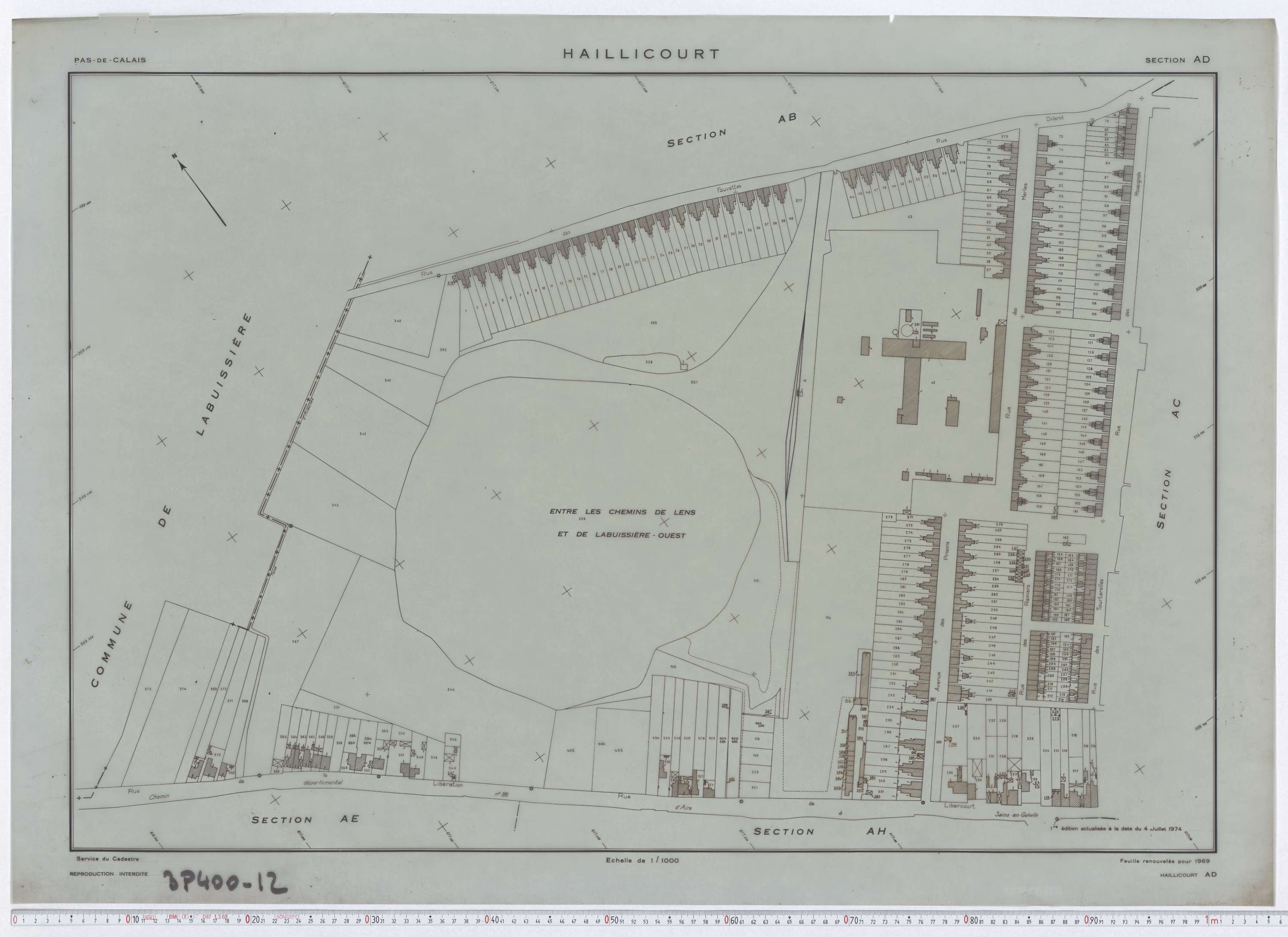 Haillicourt - Section AD.