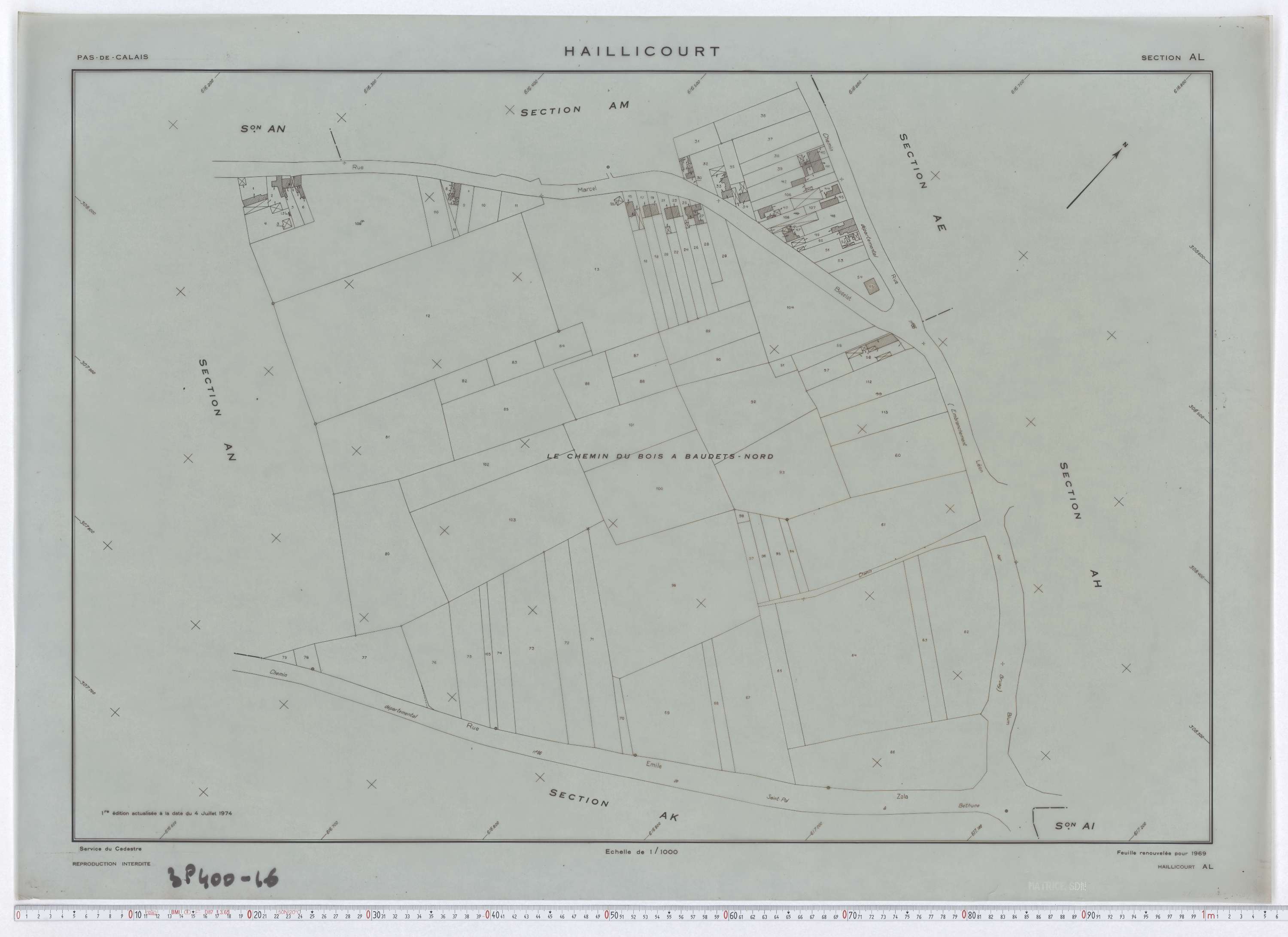 Haillicourt - Section AL.