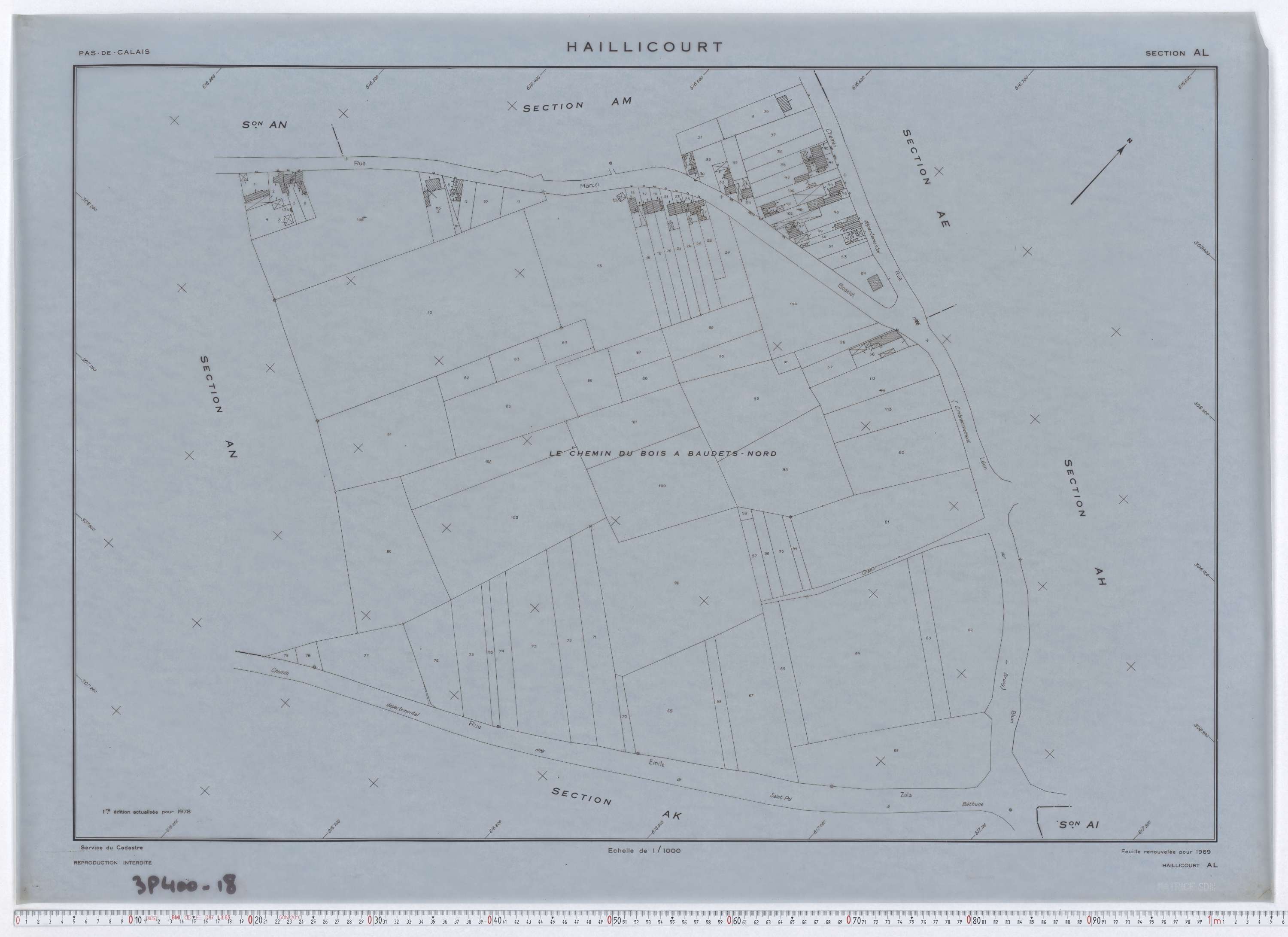 Haillicourt - Section AL.