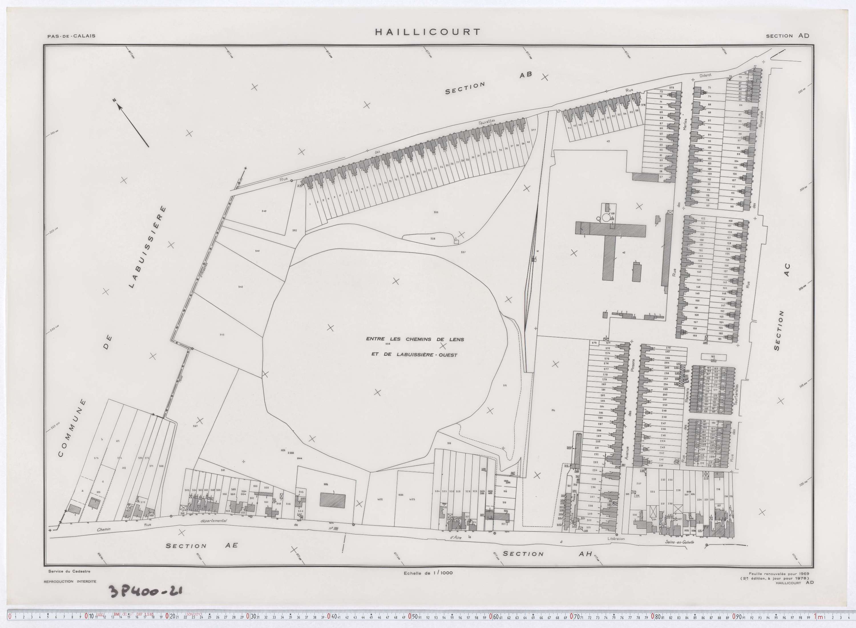 Haillicourt - Section AD.