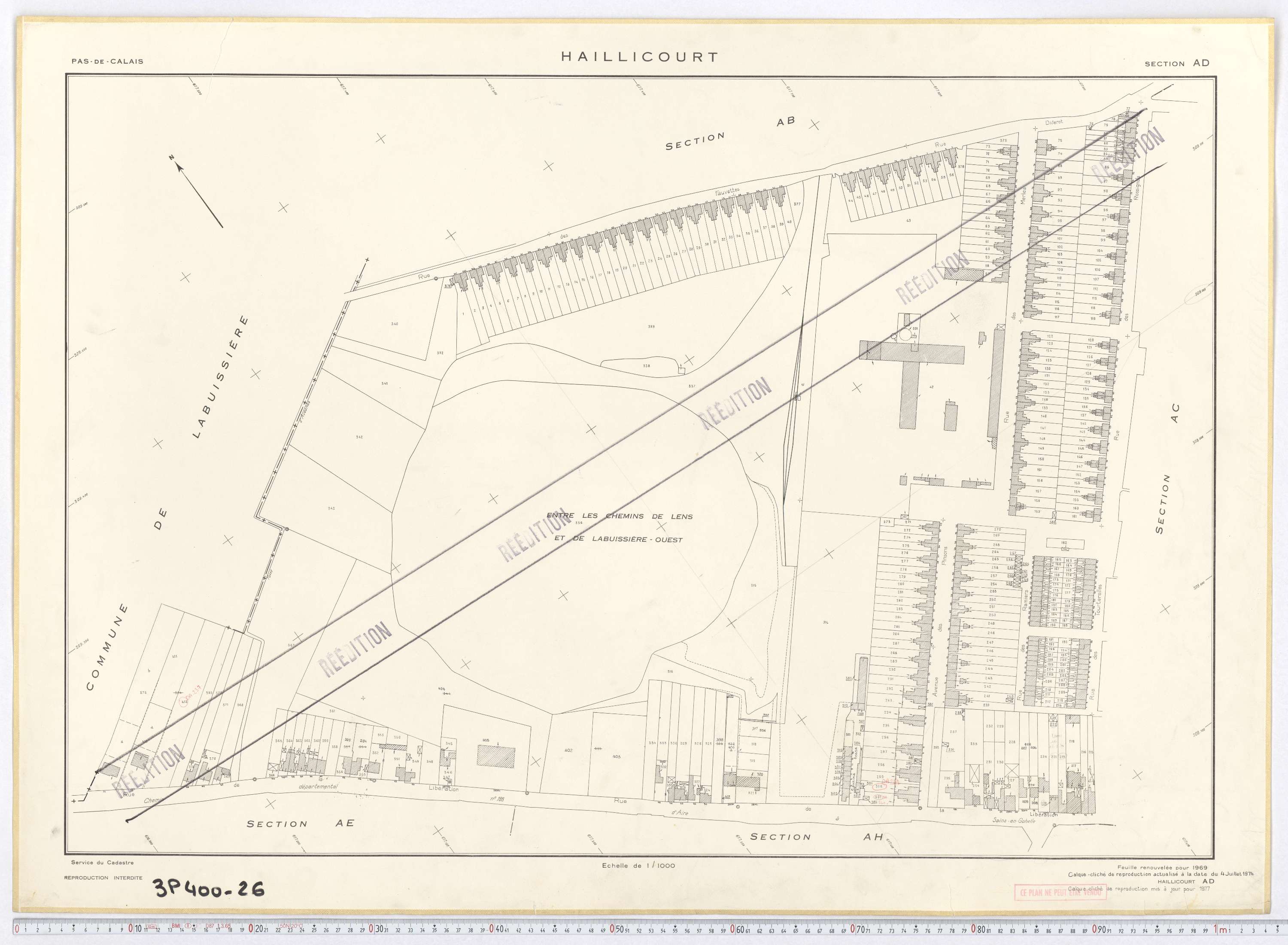 Haillicourt - Section AD.