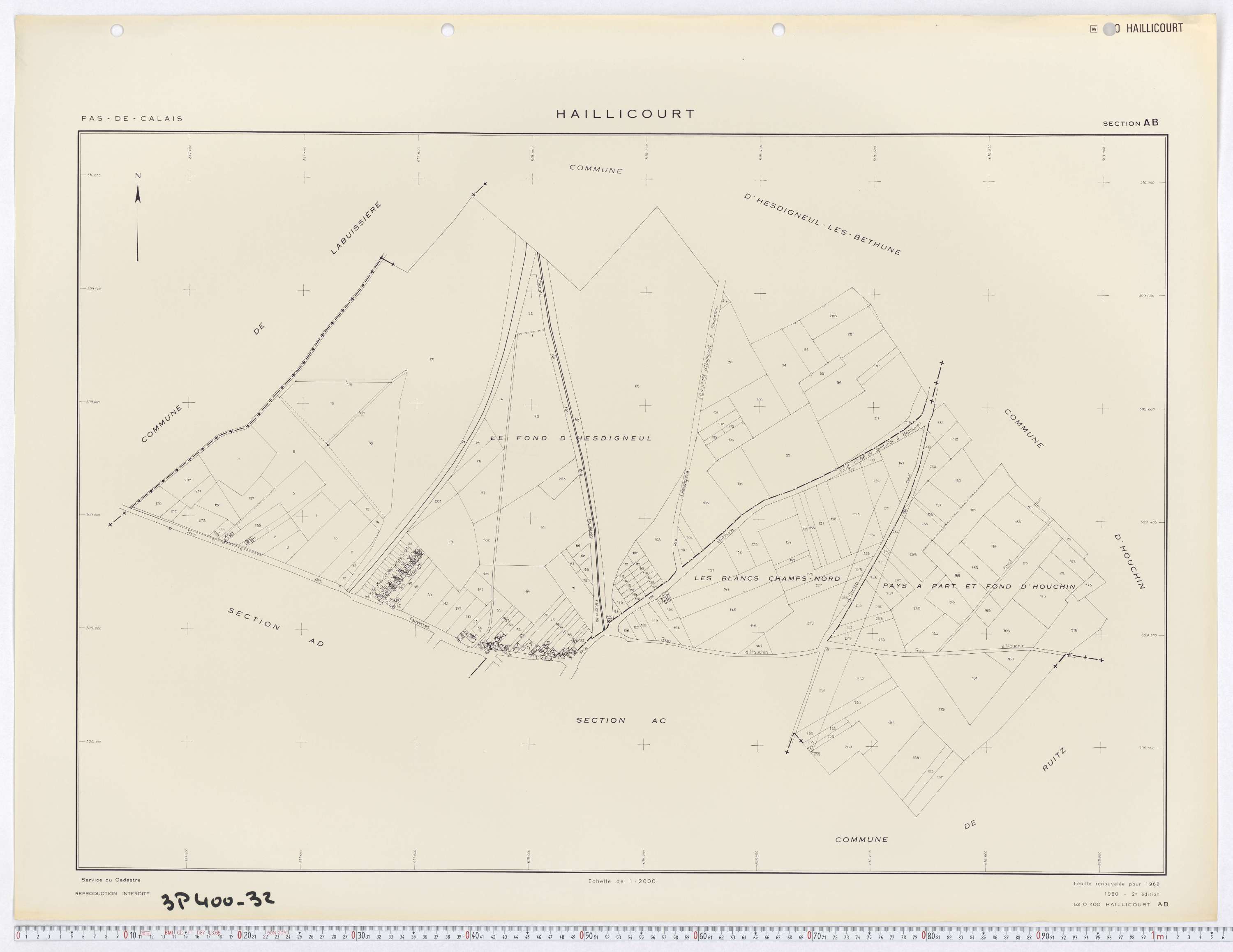 Haillicourt - Section AB.