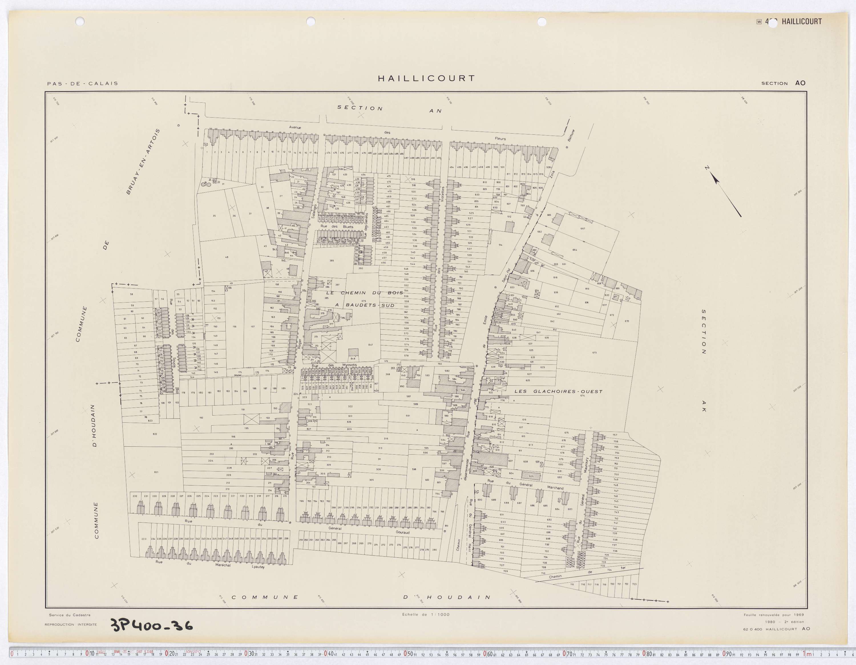 Haillicourt - Section AO.