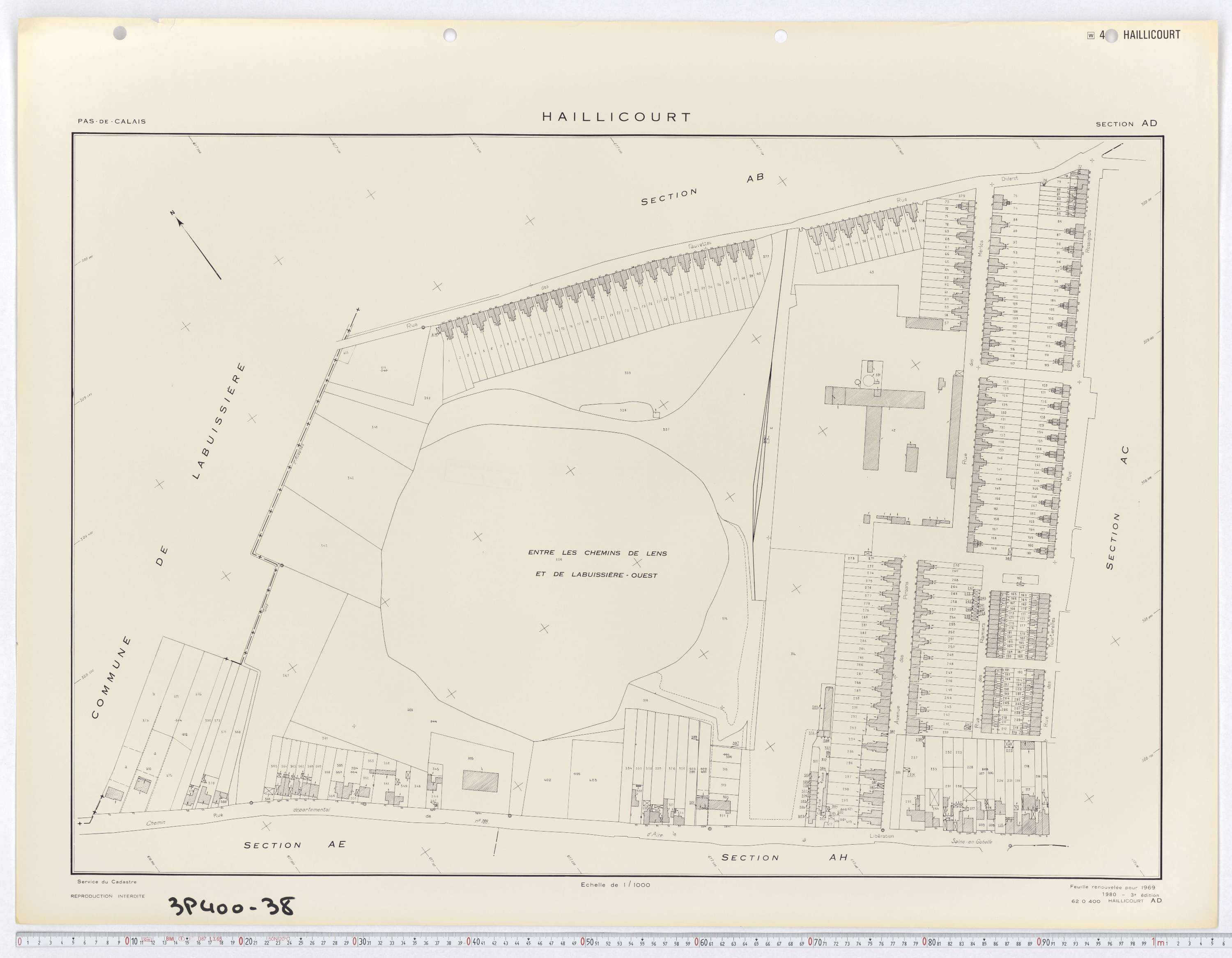 Haillicourt - Section AD.