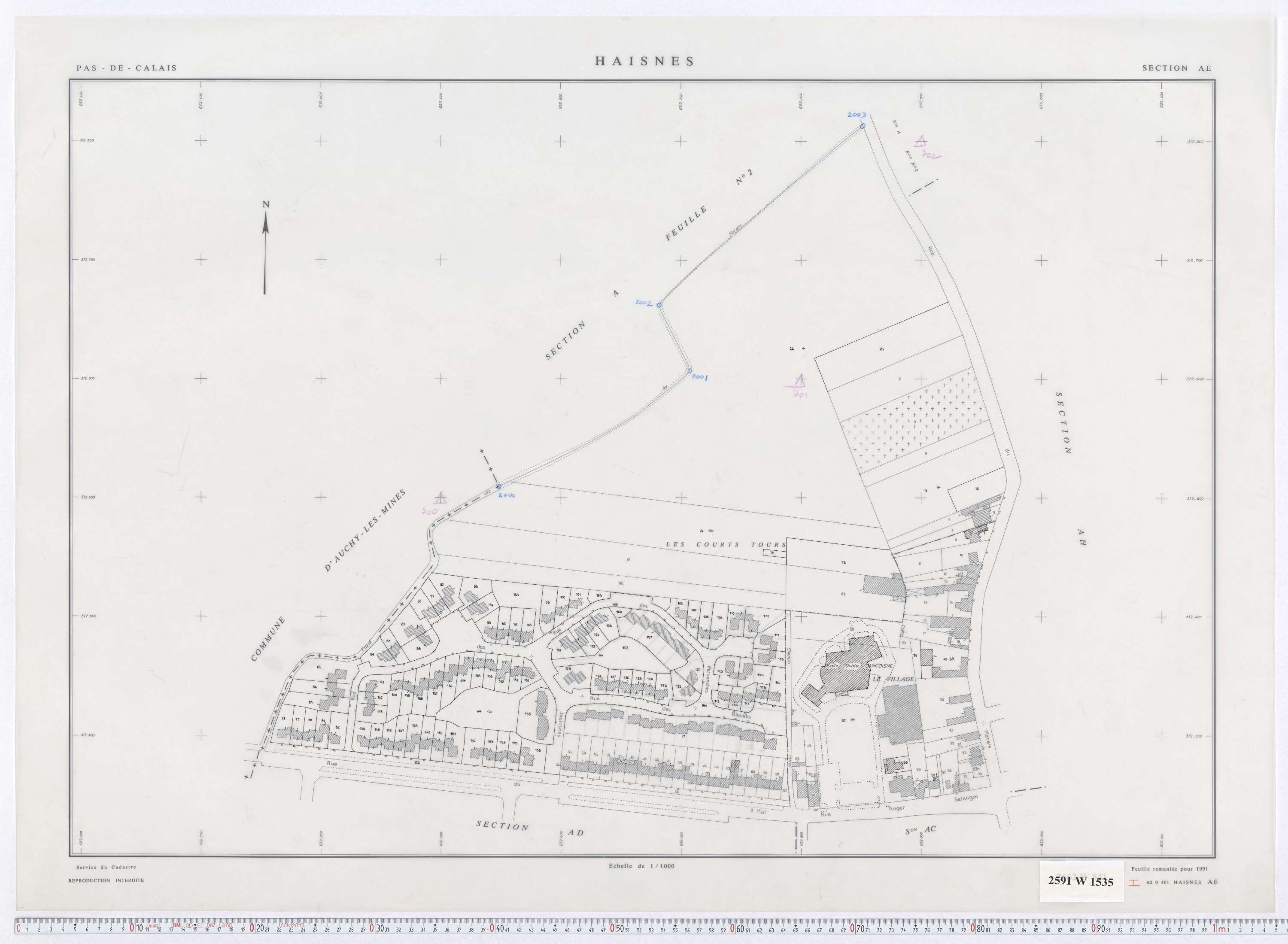 Haisnes - Section AE.