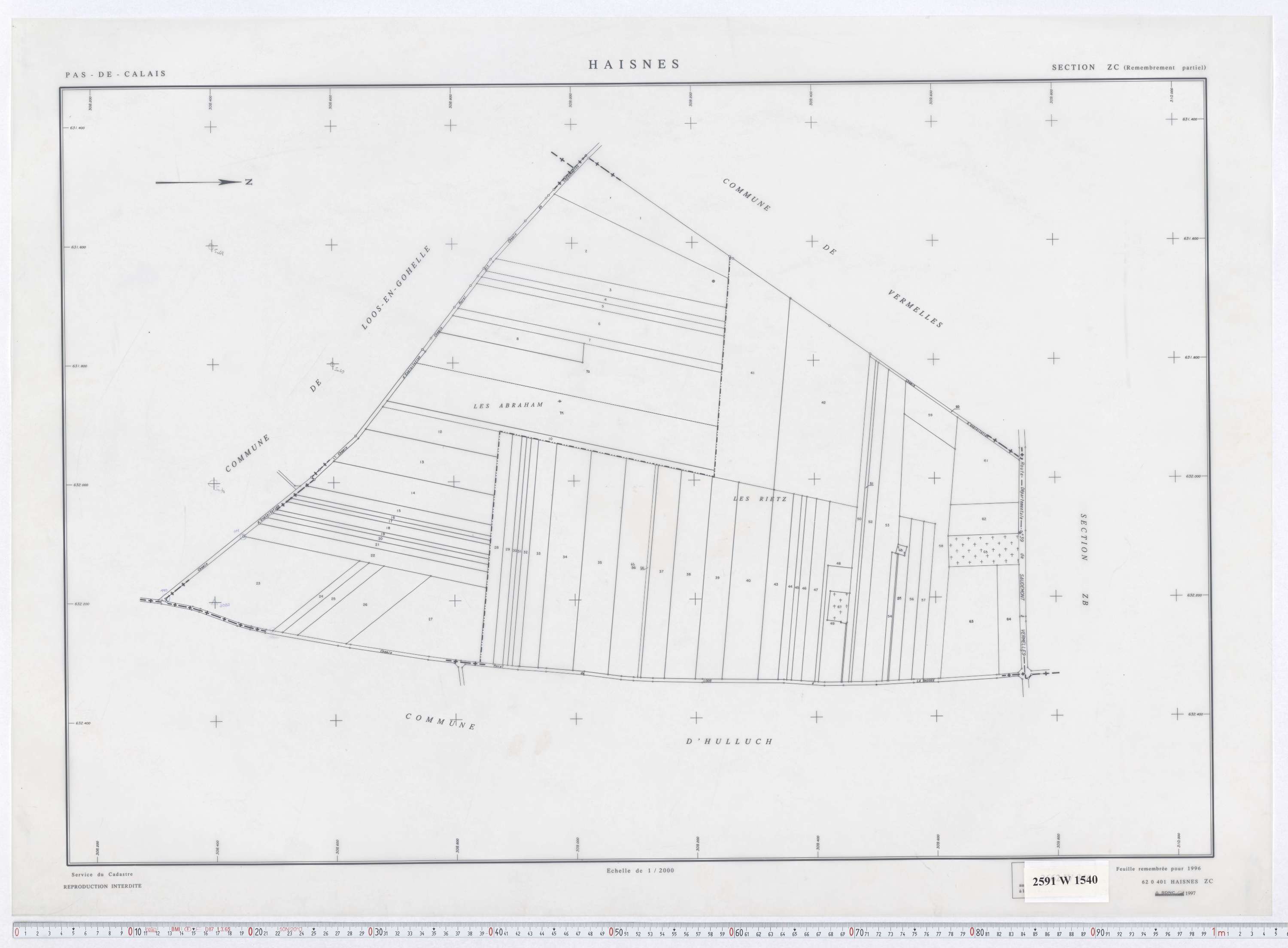 Haisnes - Section ZC.