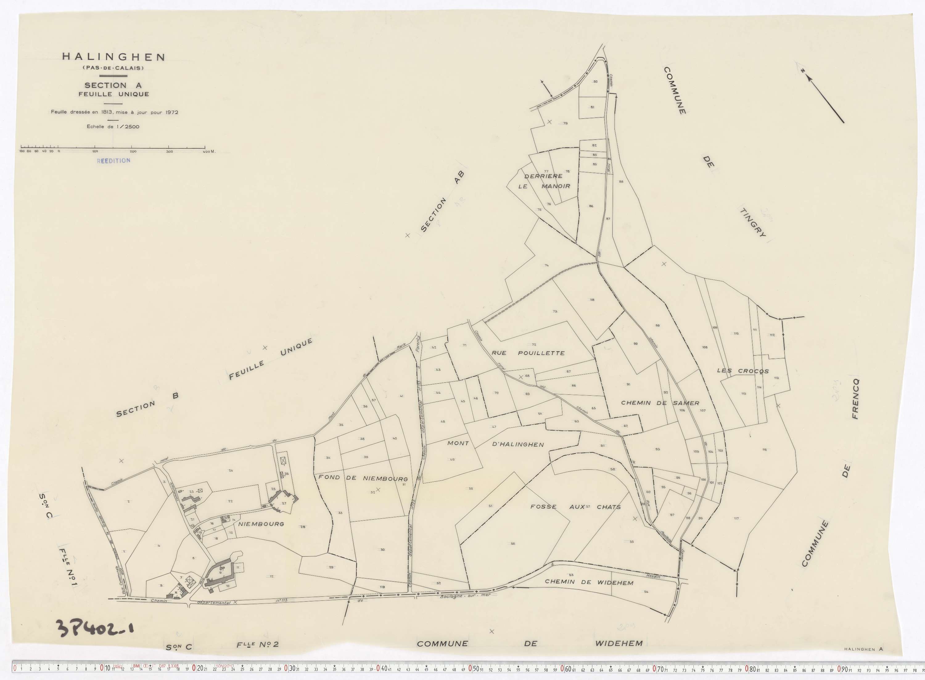 Halinghen - Section A.