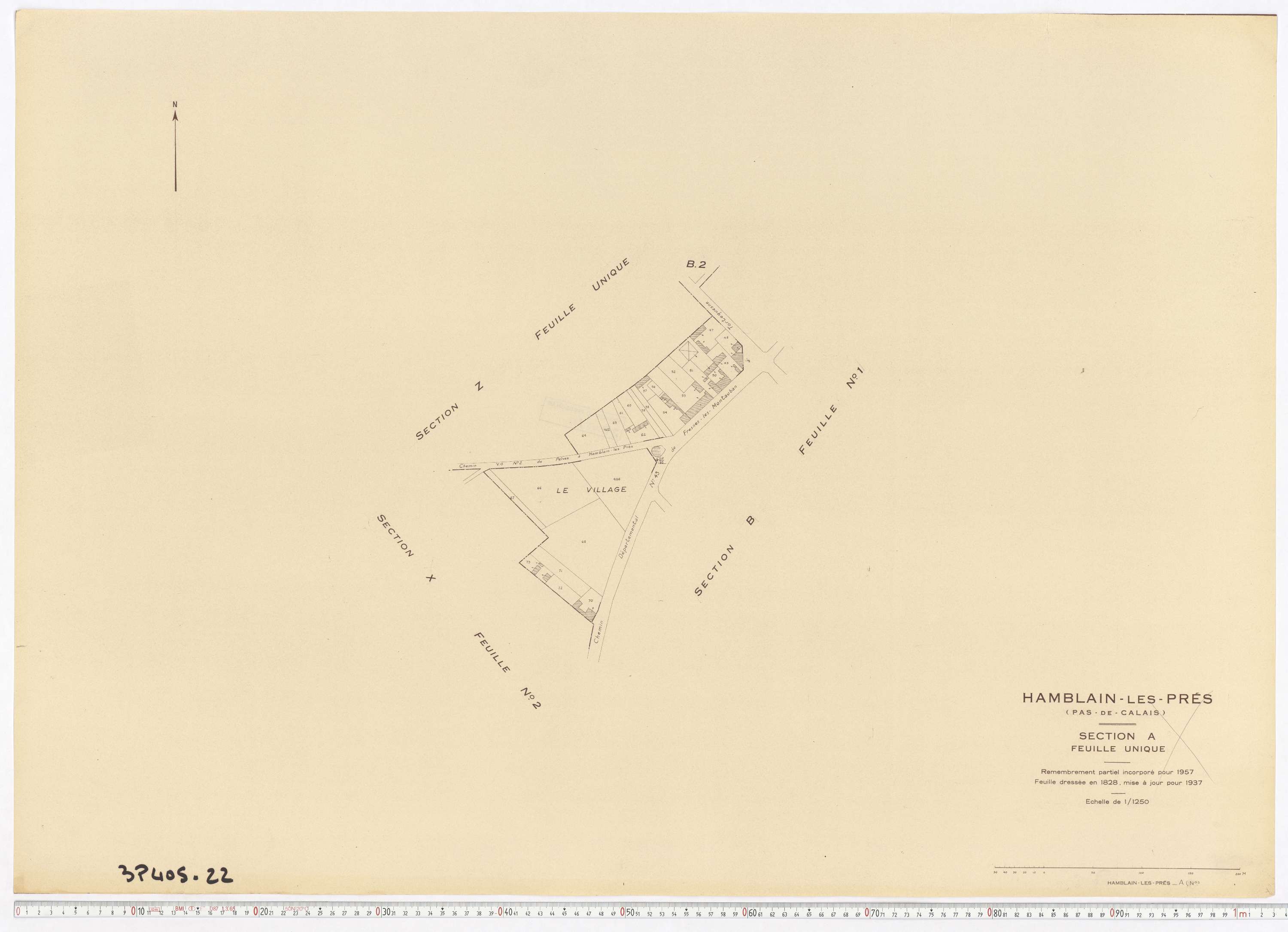 Hamblain-les-Prés - Section A.