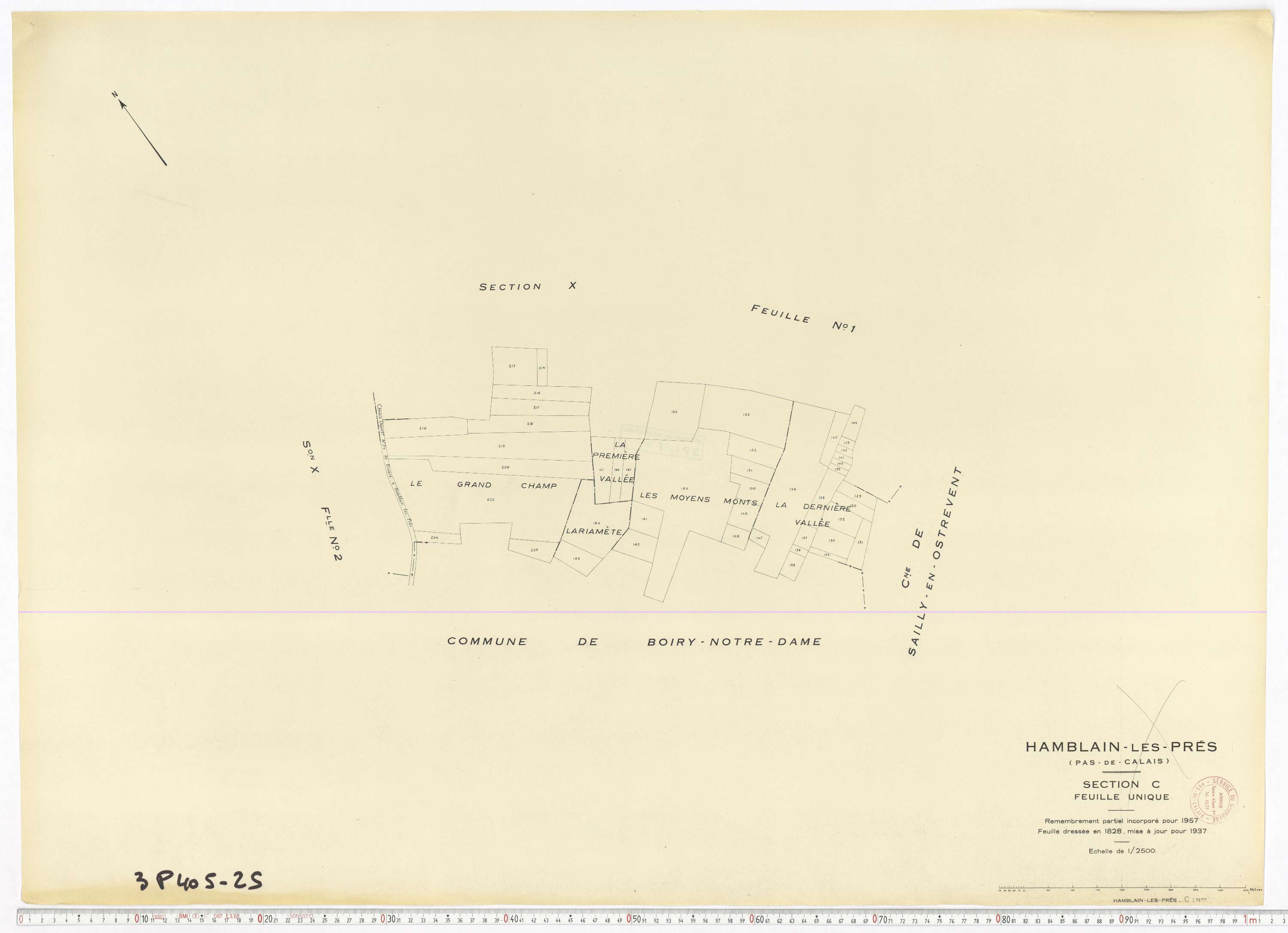 Hamblain-les-Prés - Section C.