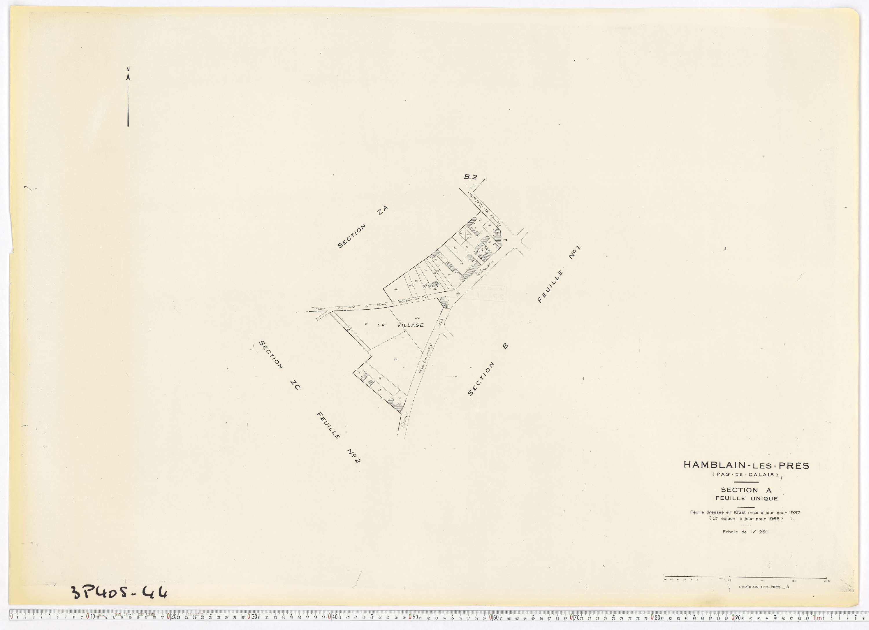 Hamblain-les-Prés - Section A.