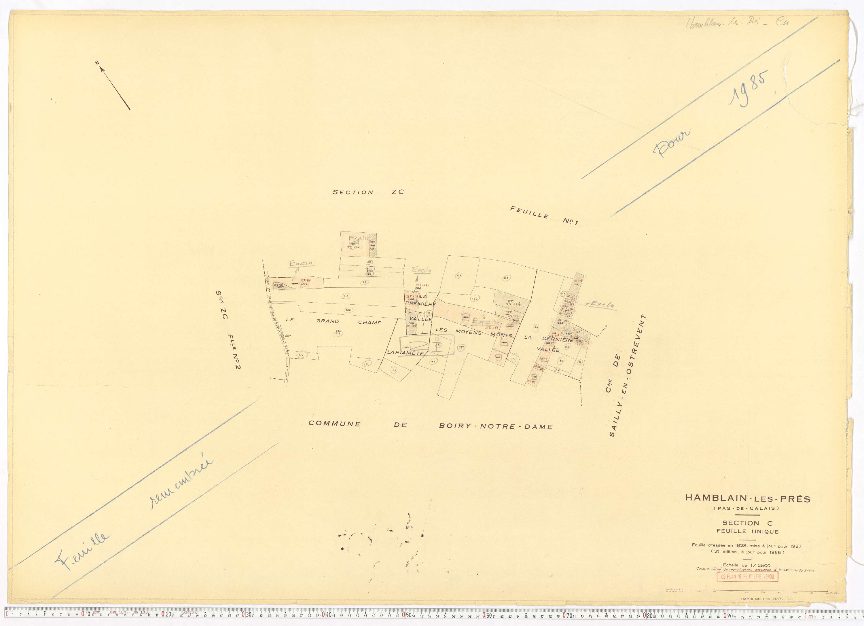Hamblain-les-Prés - Section C.