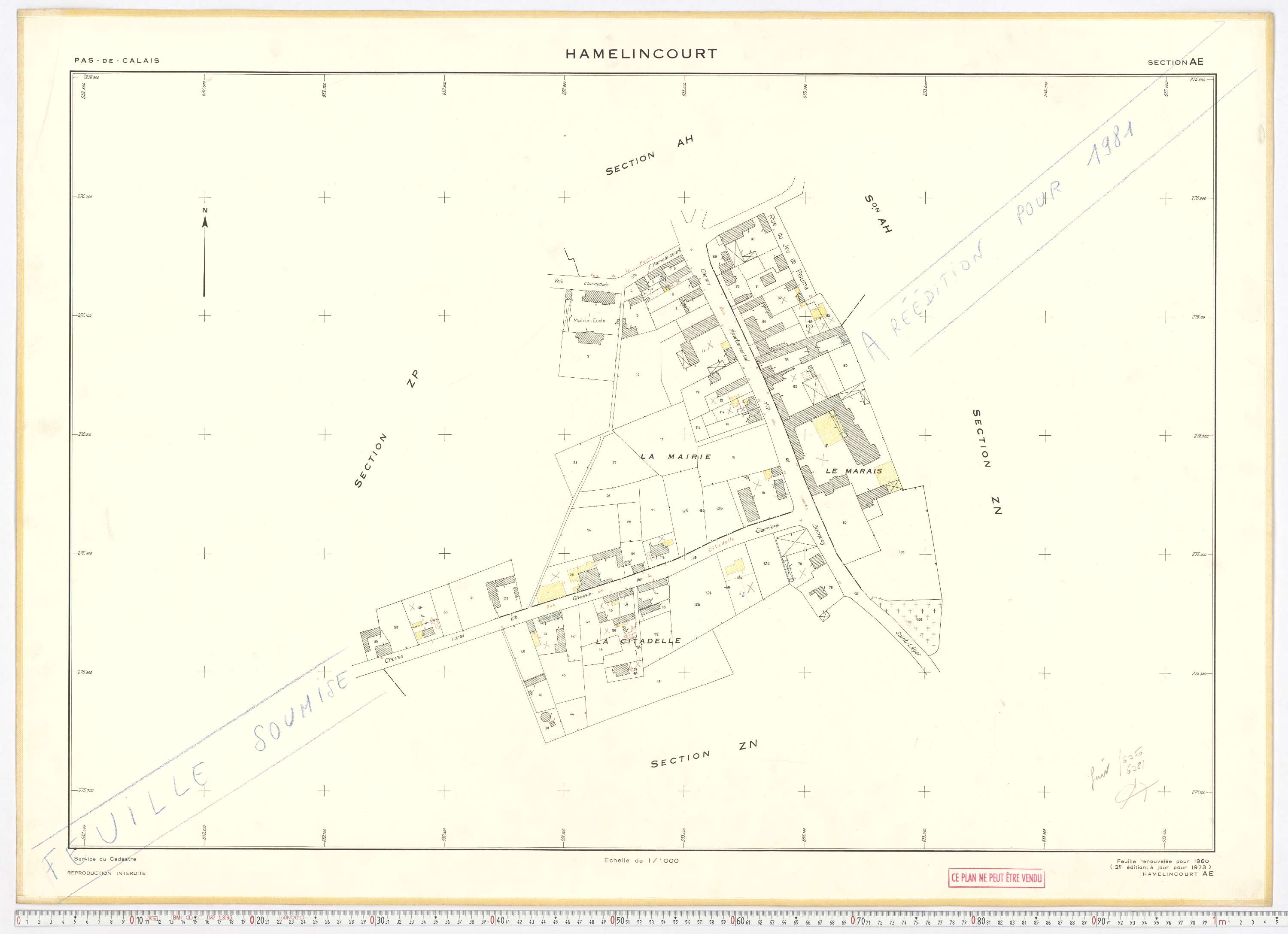 Hamelincourt - Section AE.