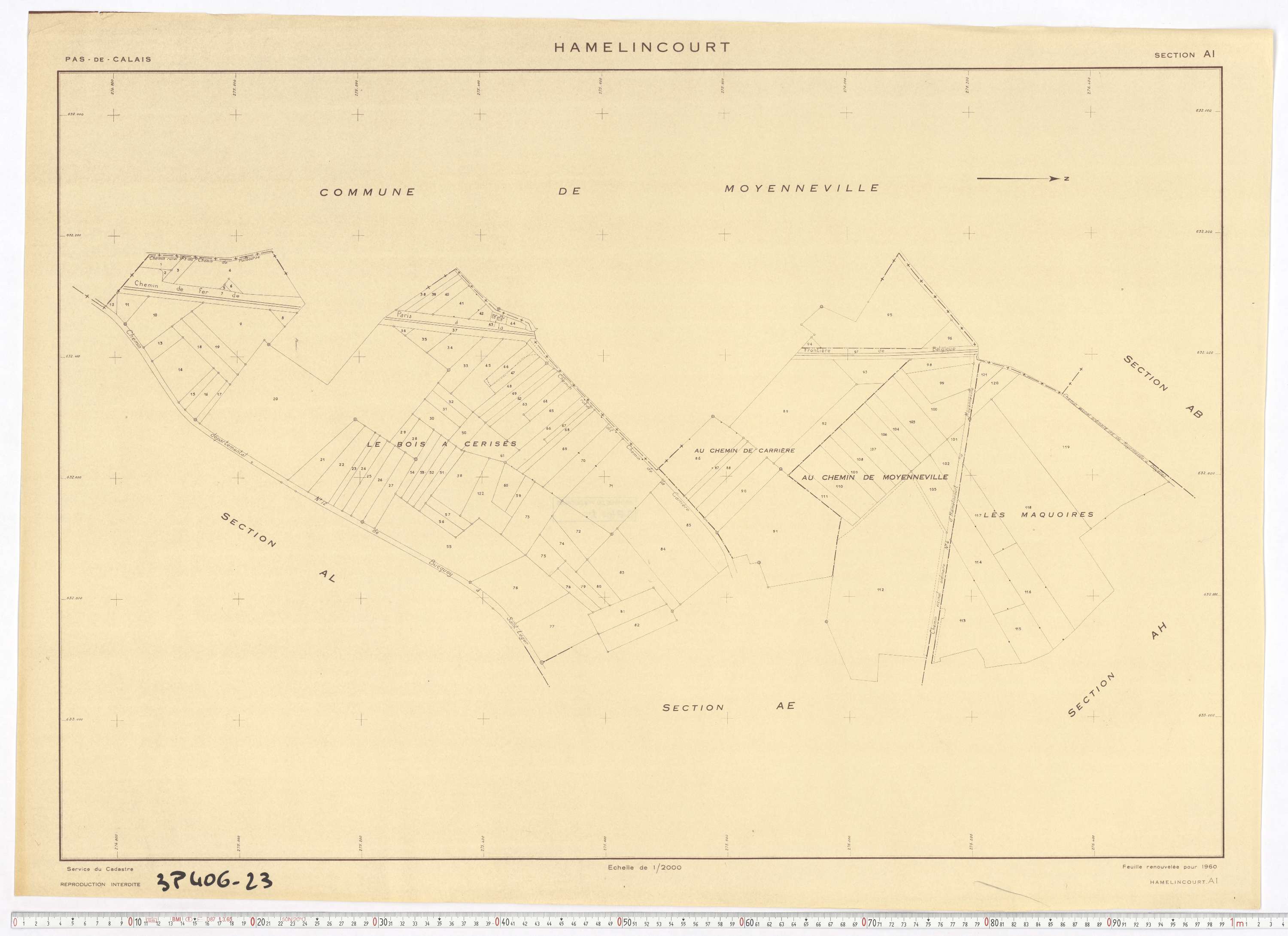 Hamelincourt - Section AI.