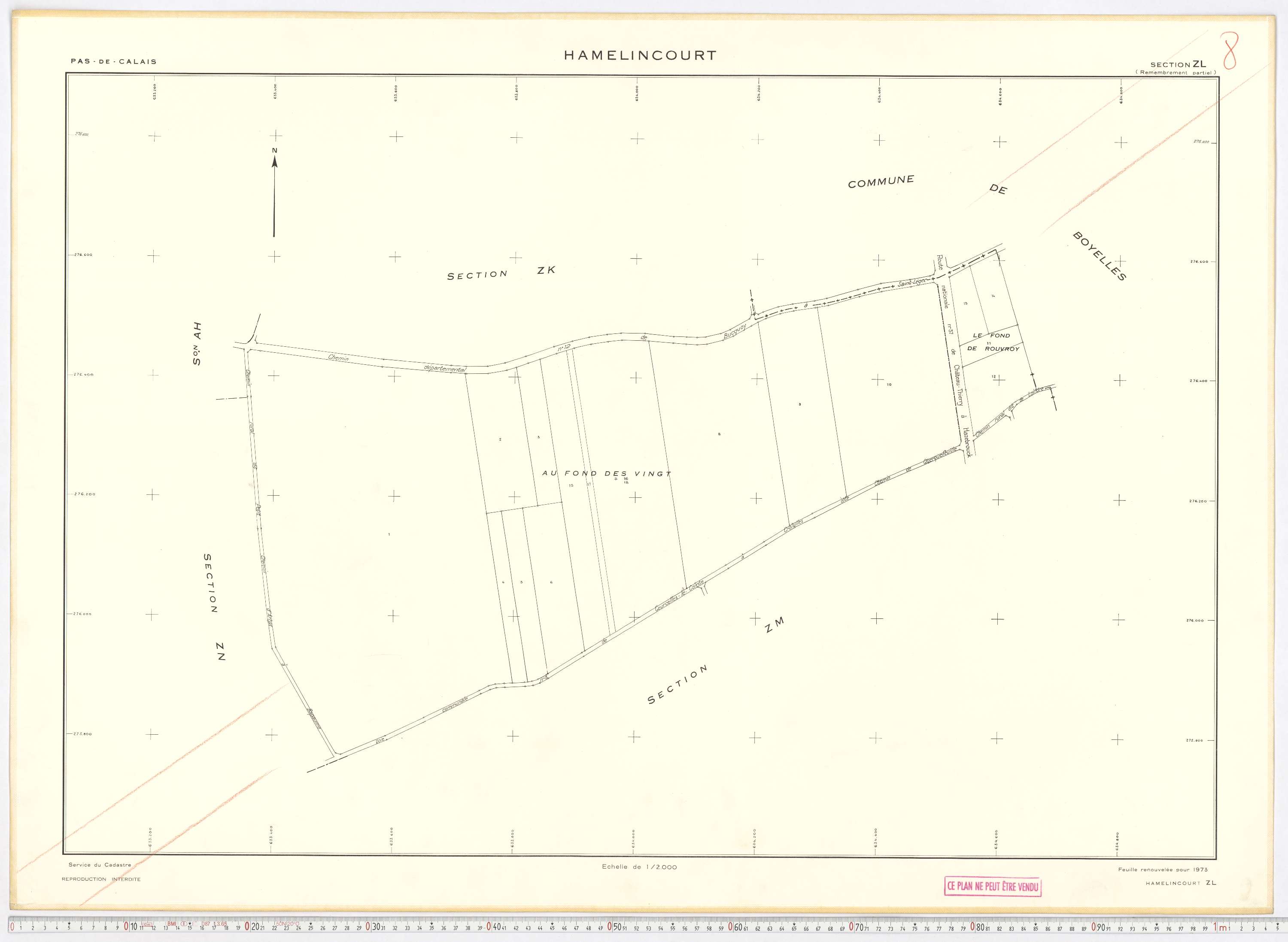 Hamelincourt - Section ZL.