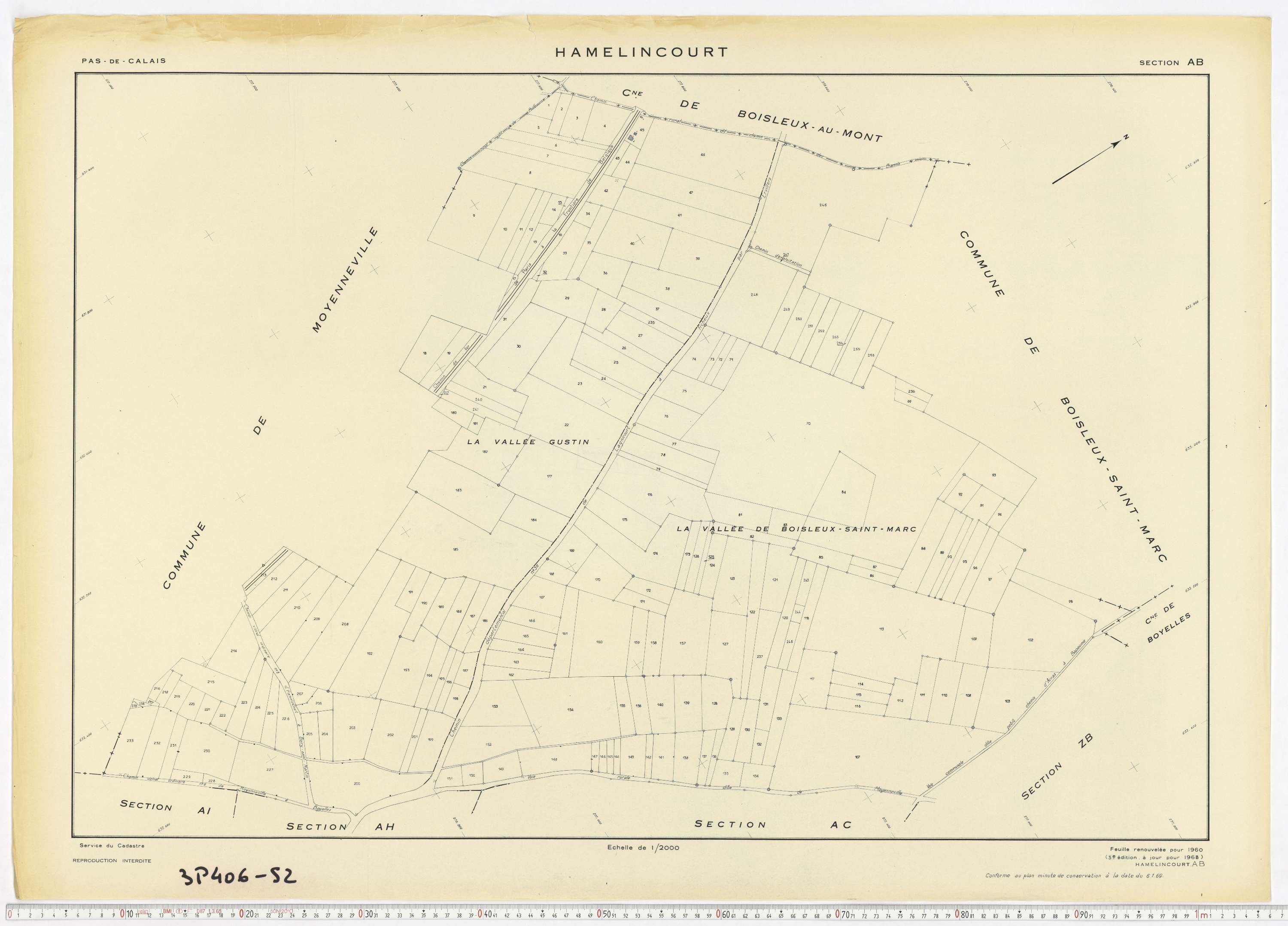 Hamelincourt - Section AB.