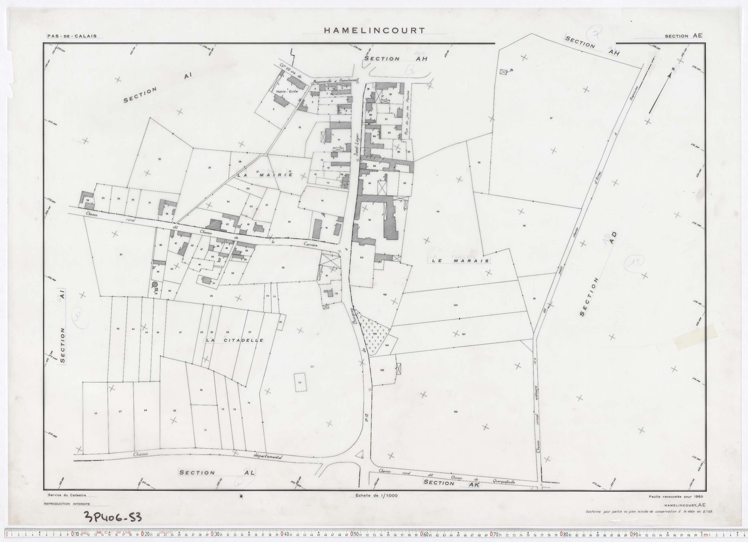Hamelincourt - Section AE.
