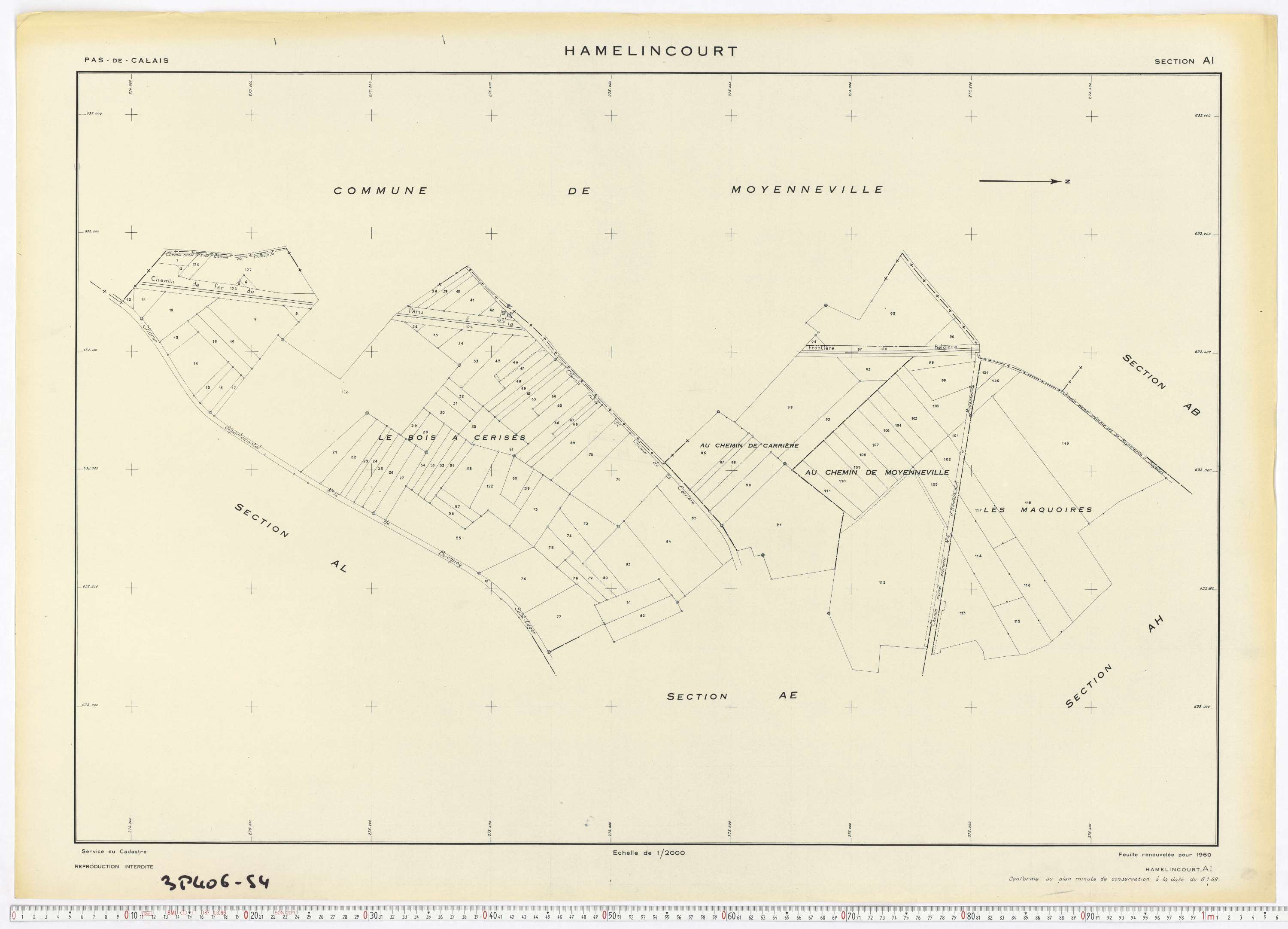 Hamelincourt - Section AI.