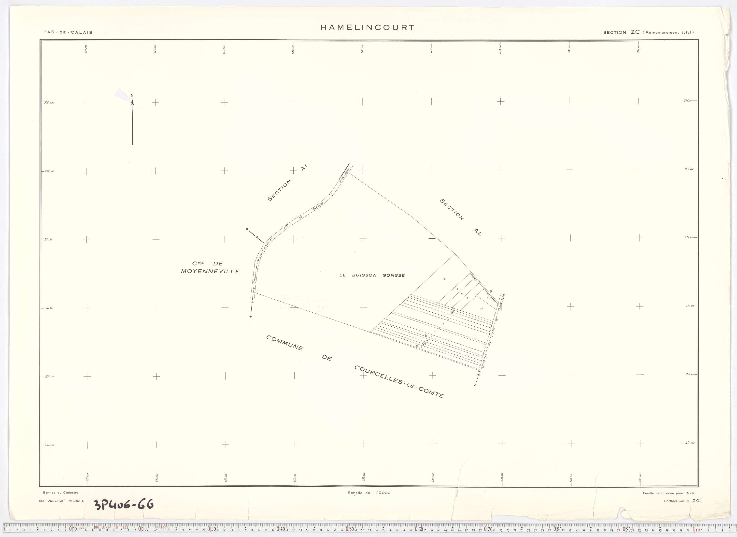 Hamelincourt - Section ZC.