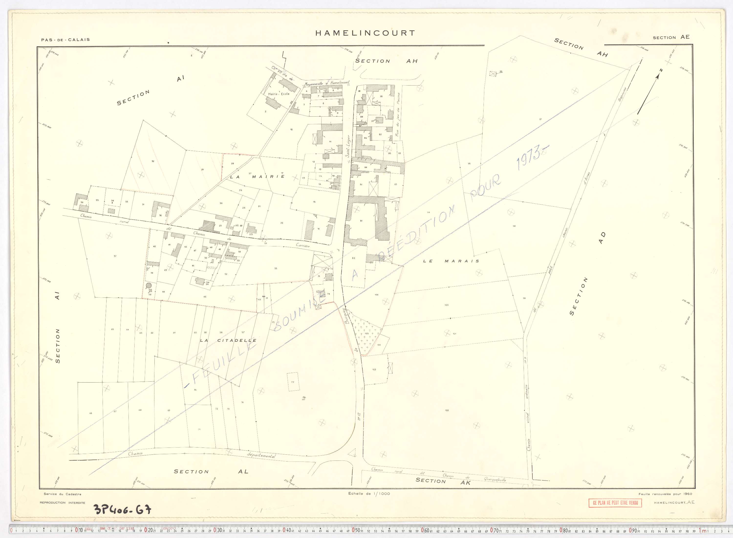 Hamelincourt - Section AE.