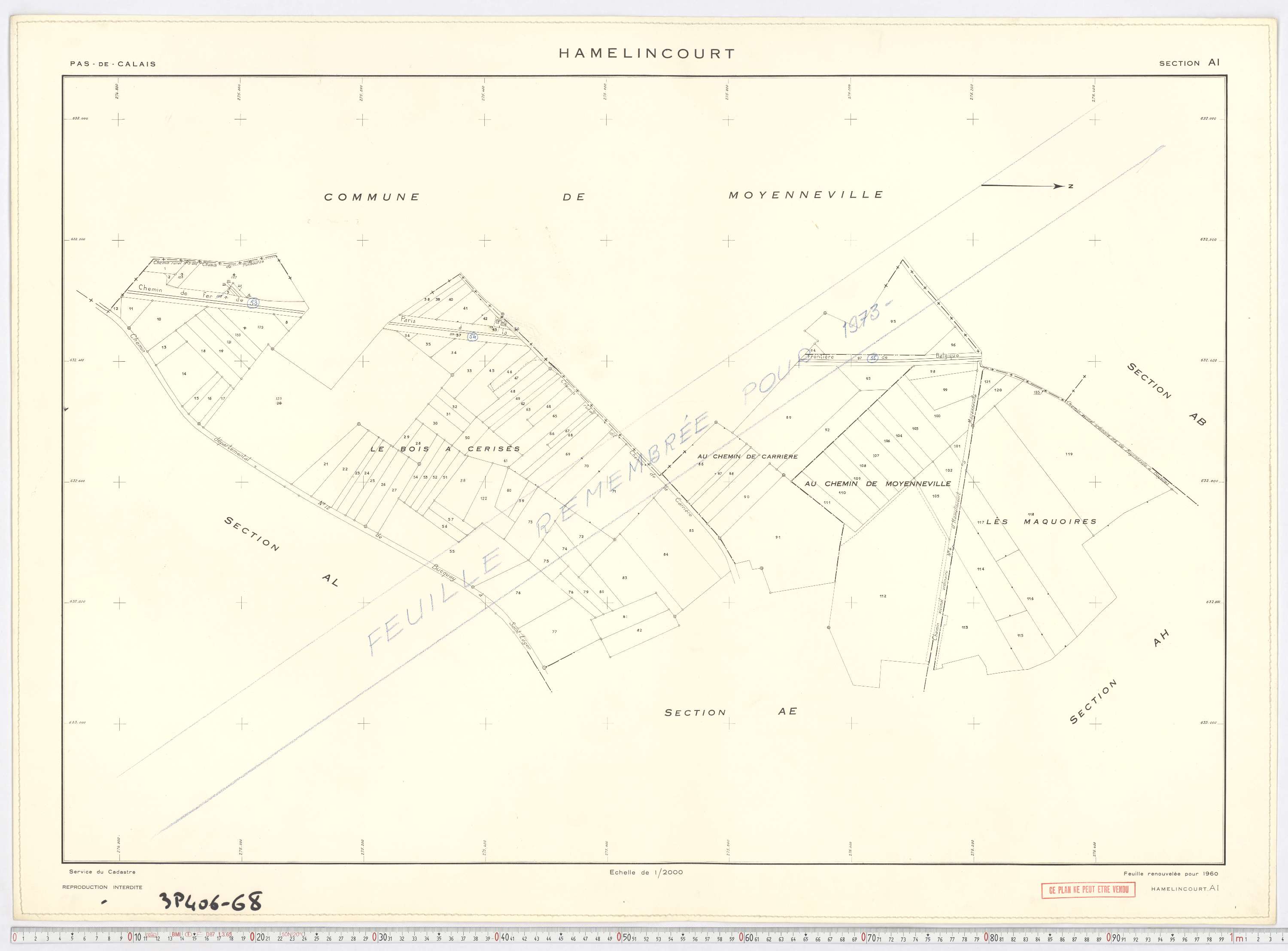 Hamelincourt - Section AI.