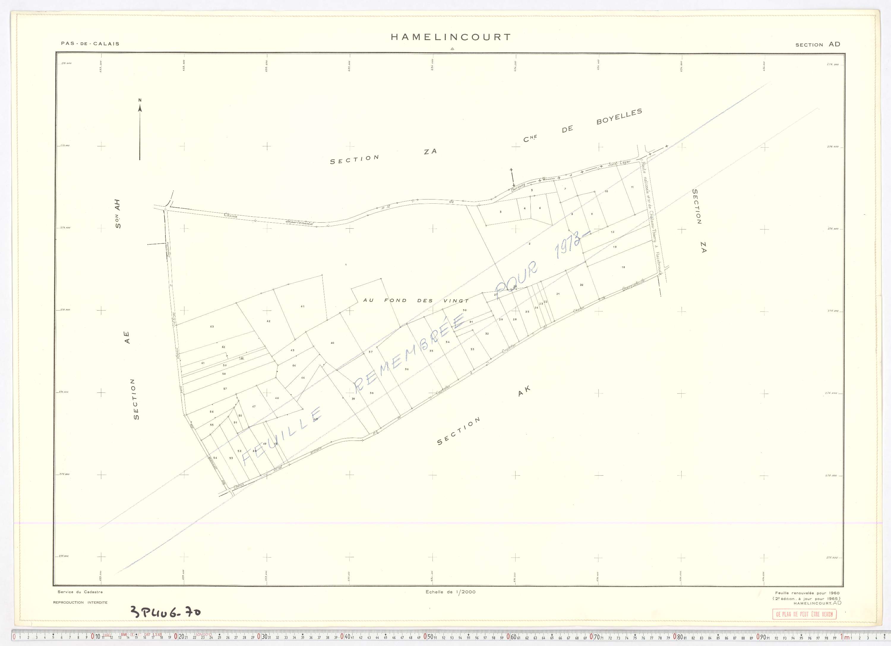 Hamelincourt - Section AD.