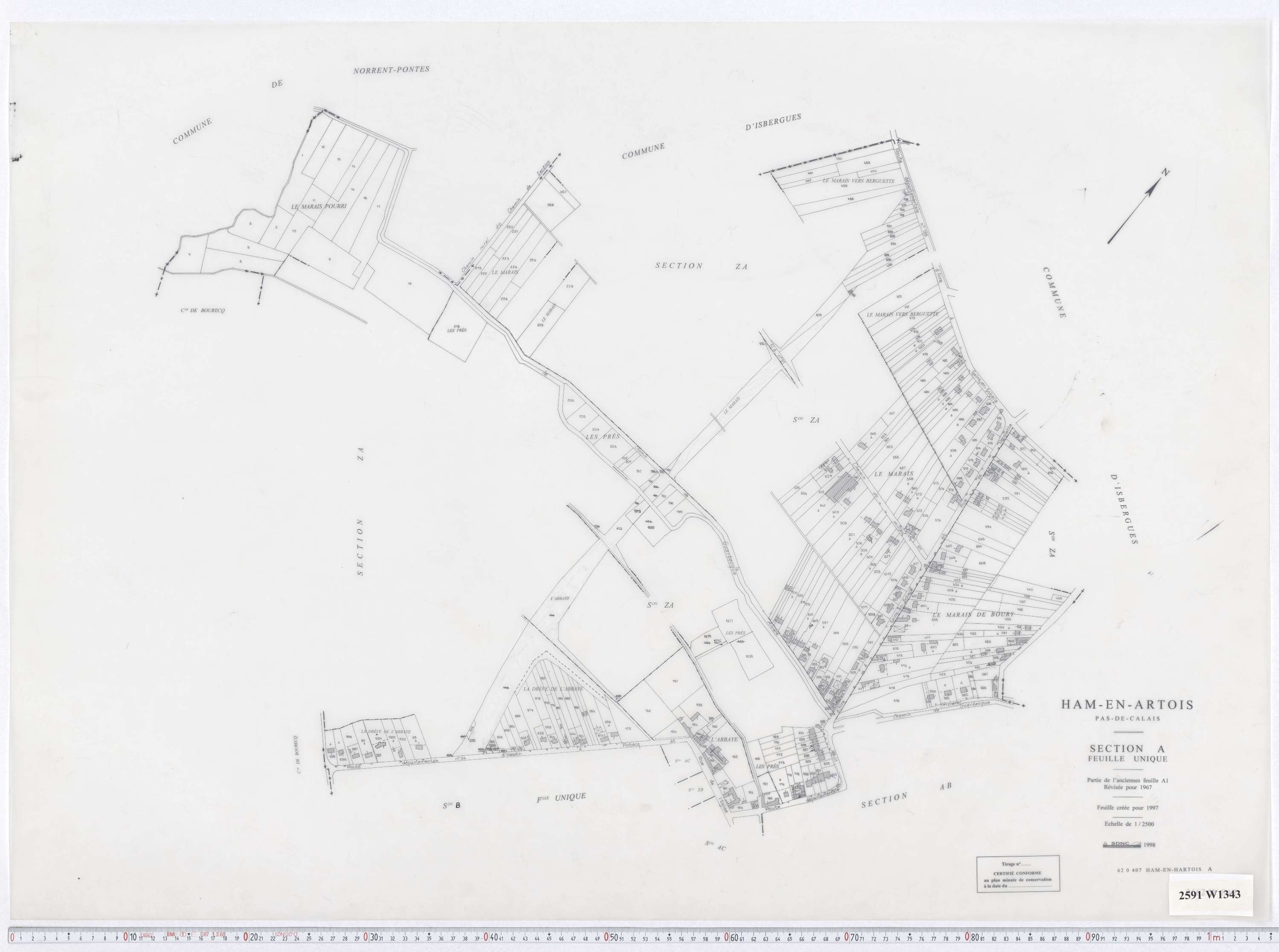 Ham-en-Artois - Section A.