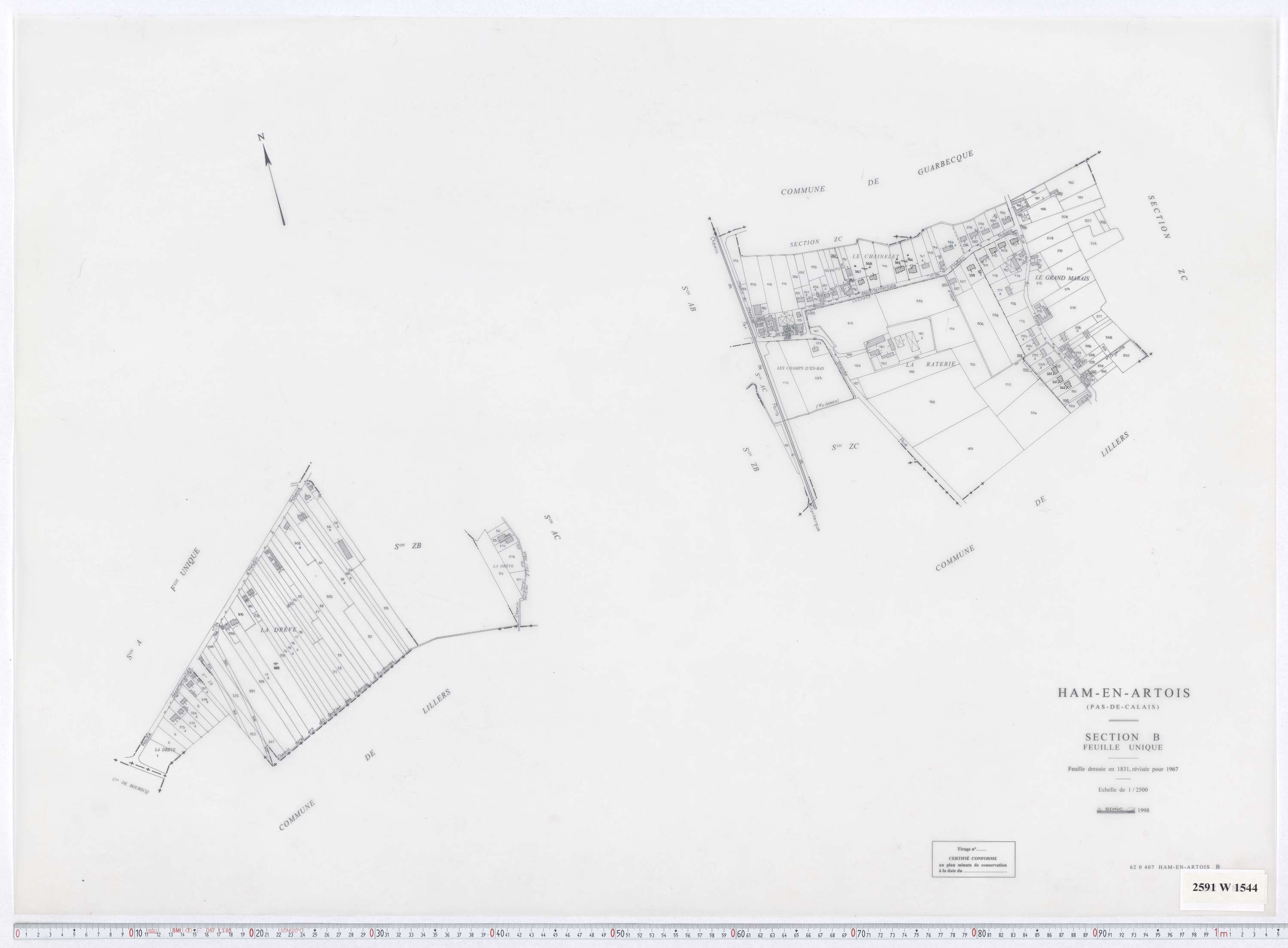 Ham-en-Artois - Section B.