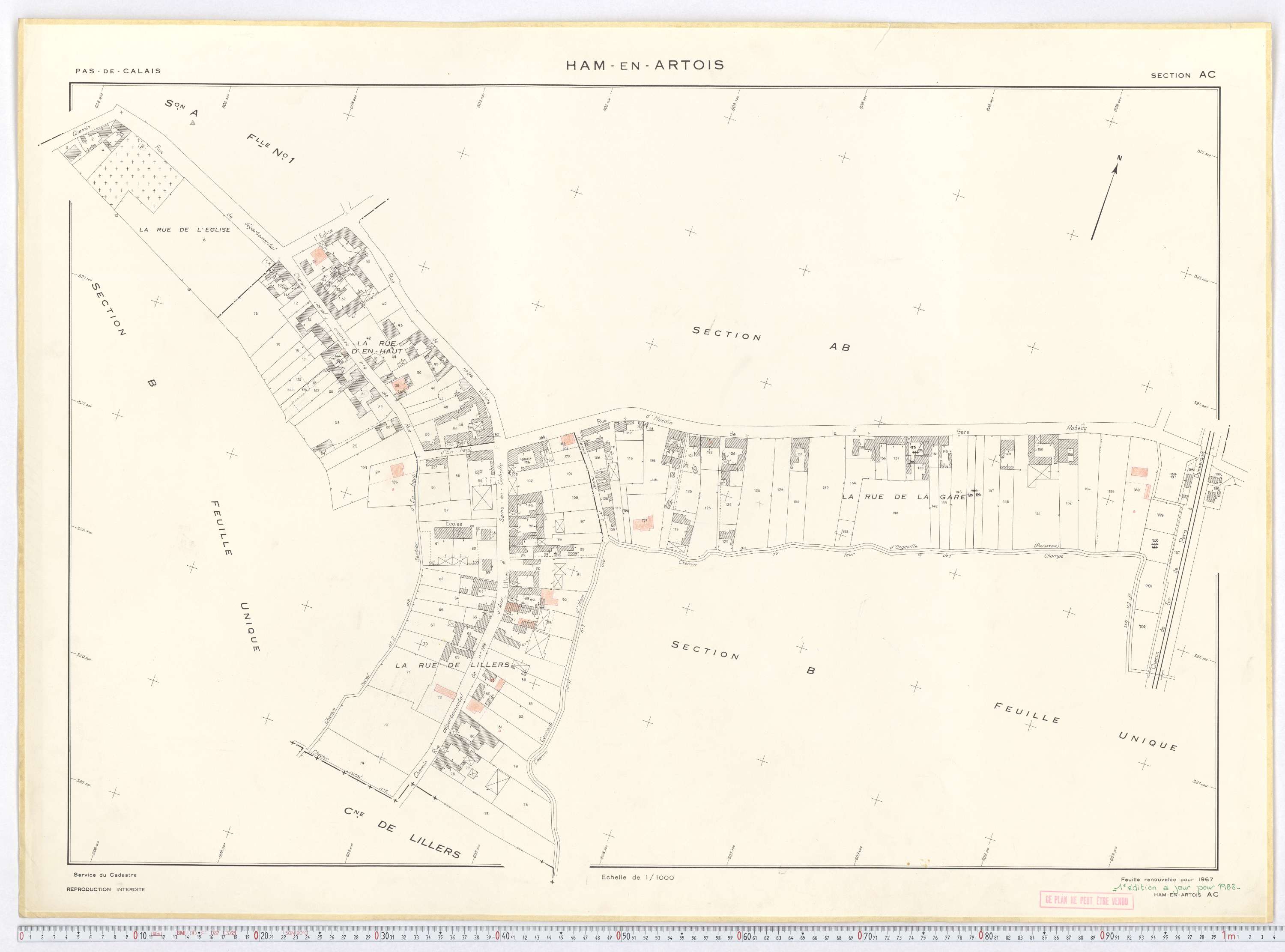 Ham-en-Artois - Section AC.