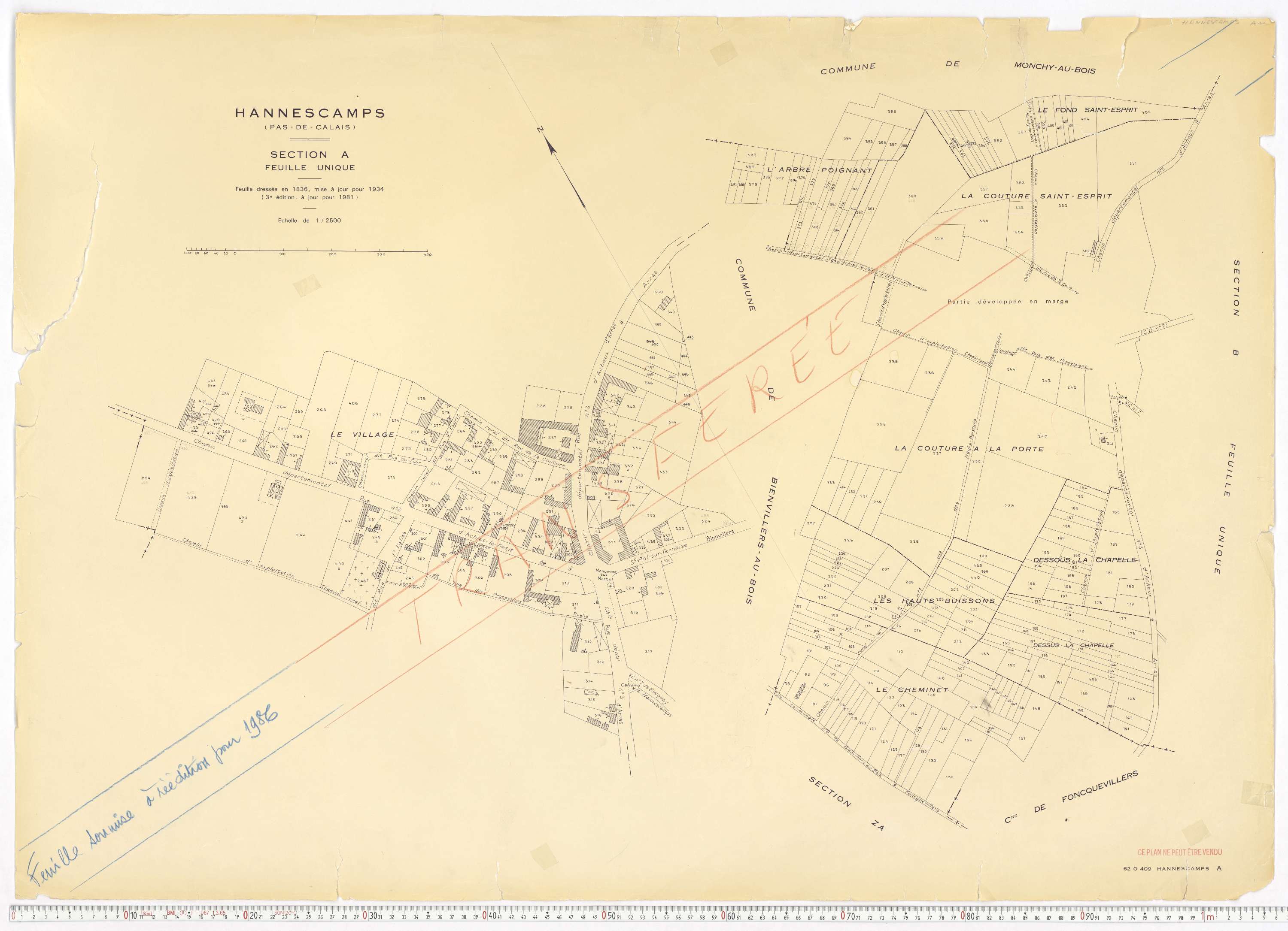 Hannescamps - Section A.