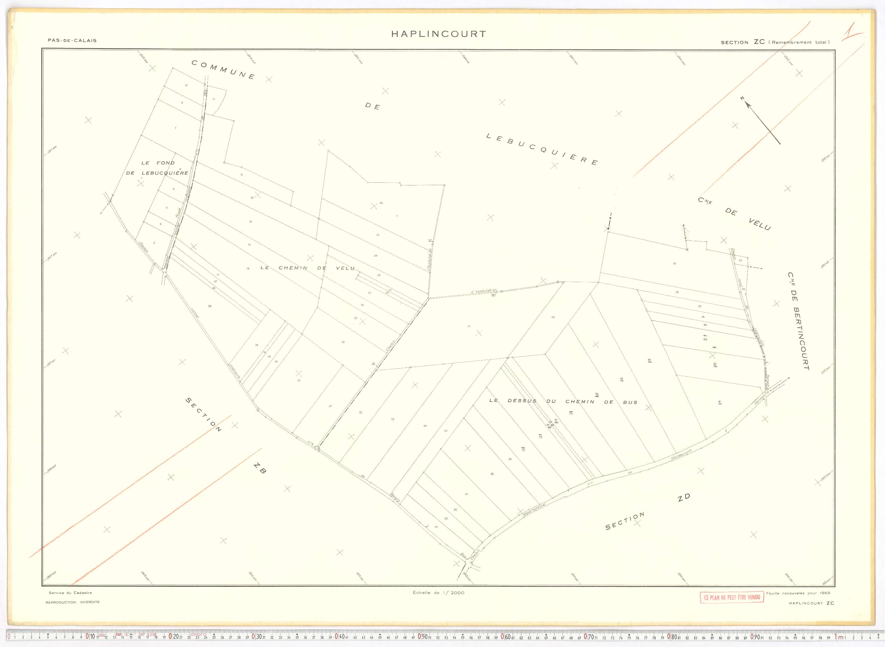 Haplincourt - Section ZC.