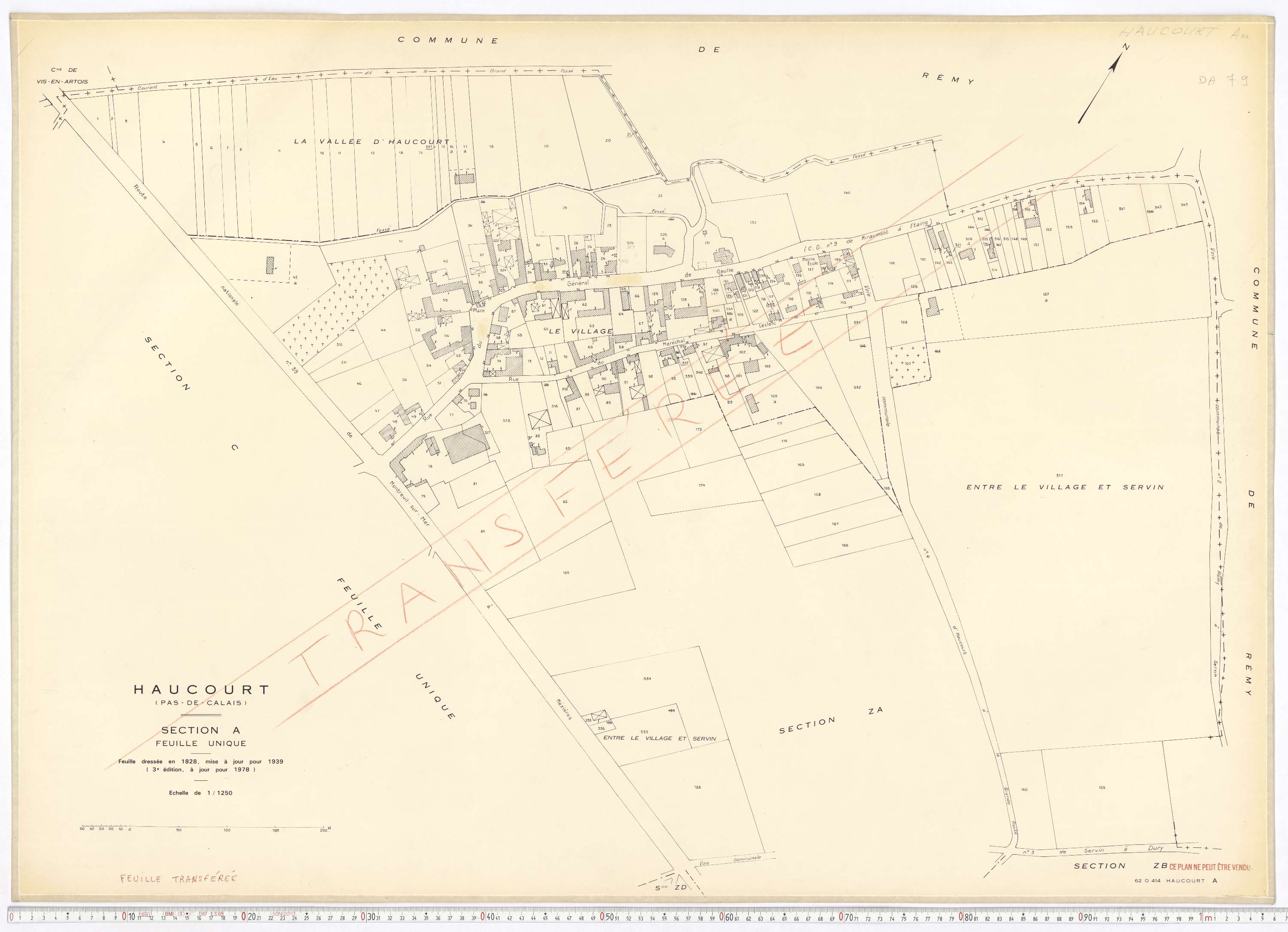 Haucourt - Section A.